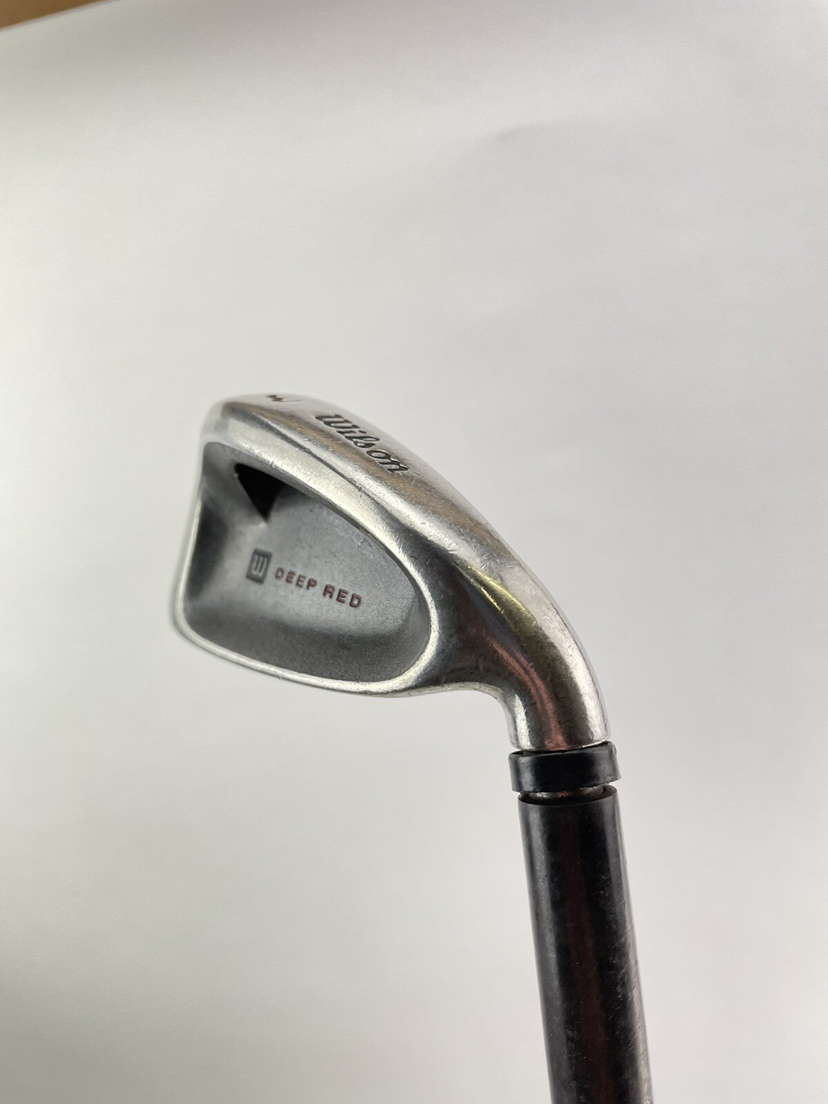 Wilson 3 Iron Deep Red Fatshaft Stiff Flex Graphite /Right /New Grip /211525