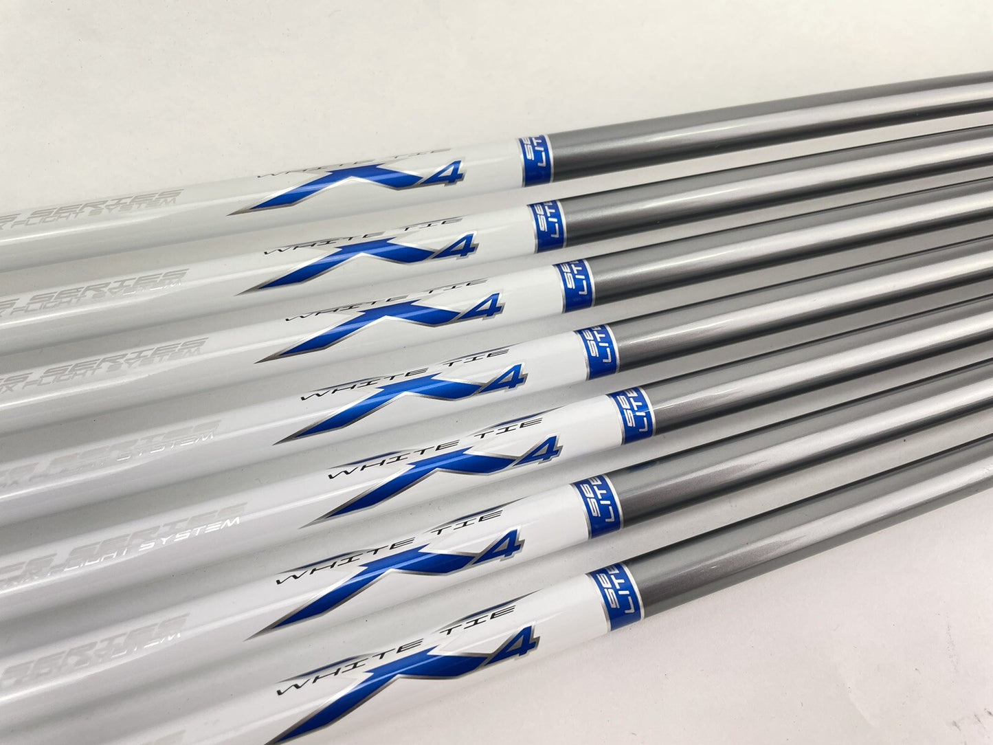 Matrix Senior Iron Shaft Set (7) 4-PW White Tie Graphite/Grips + Ferrules /325294