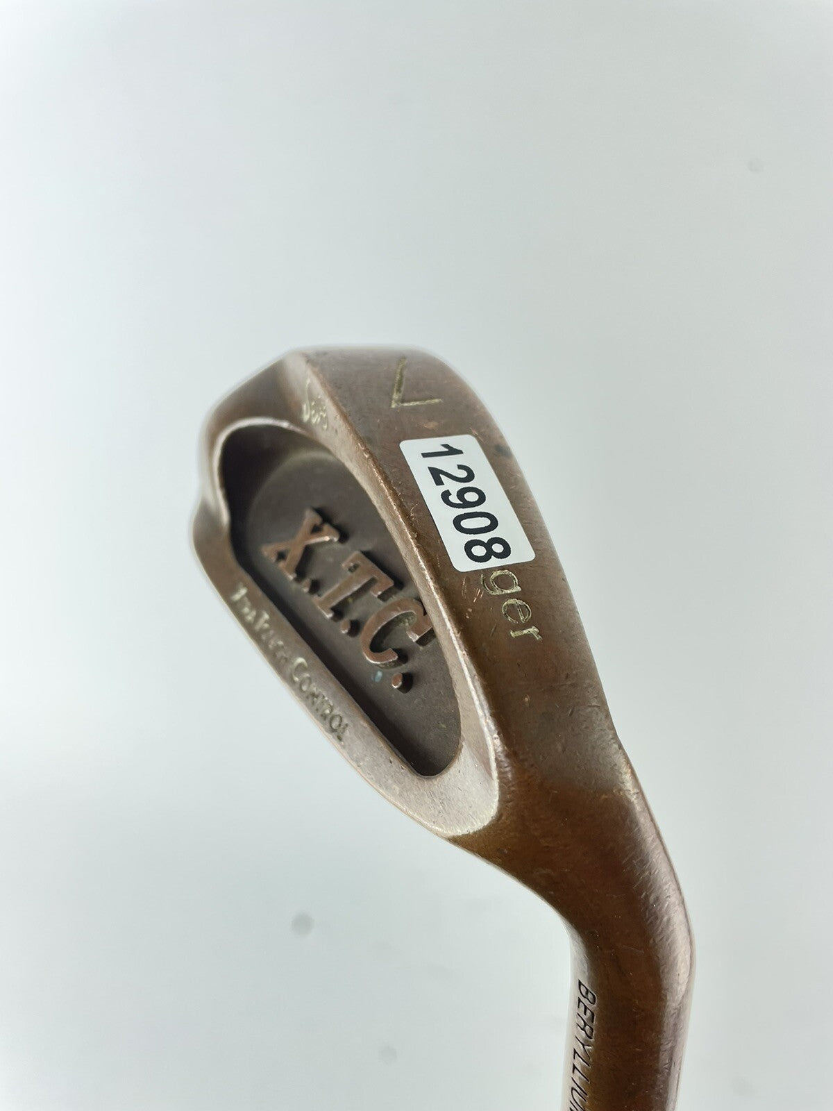 Slazenger XTC Beryllium 7 Iron Regular Steel /Right Handed /New Grip /1290815