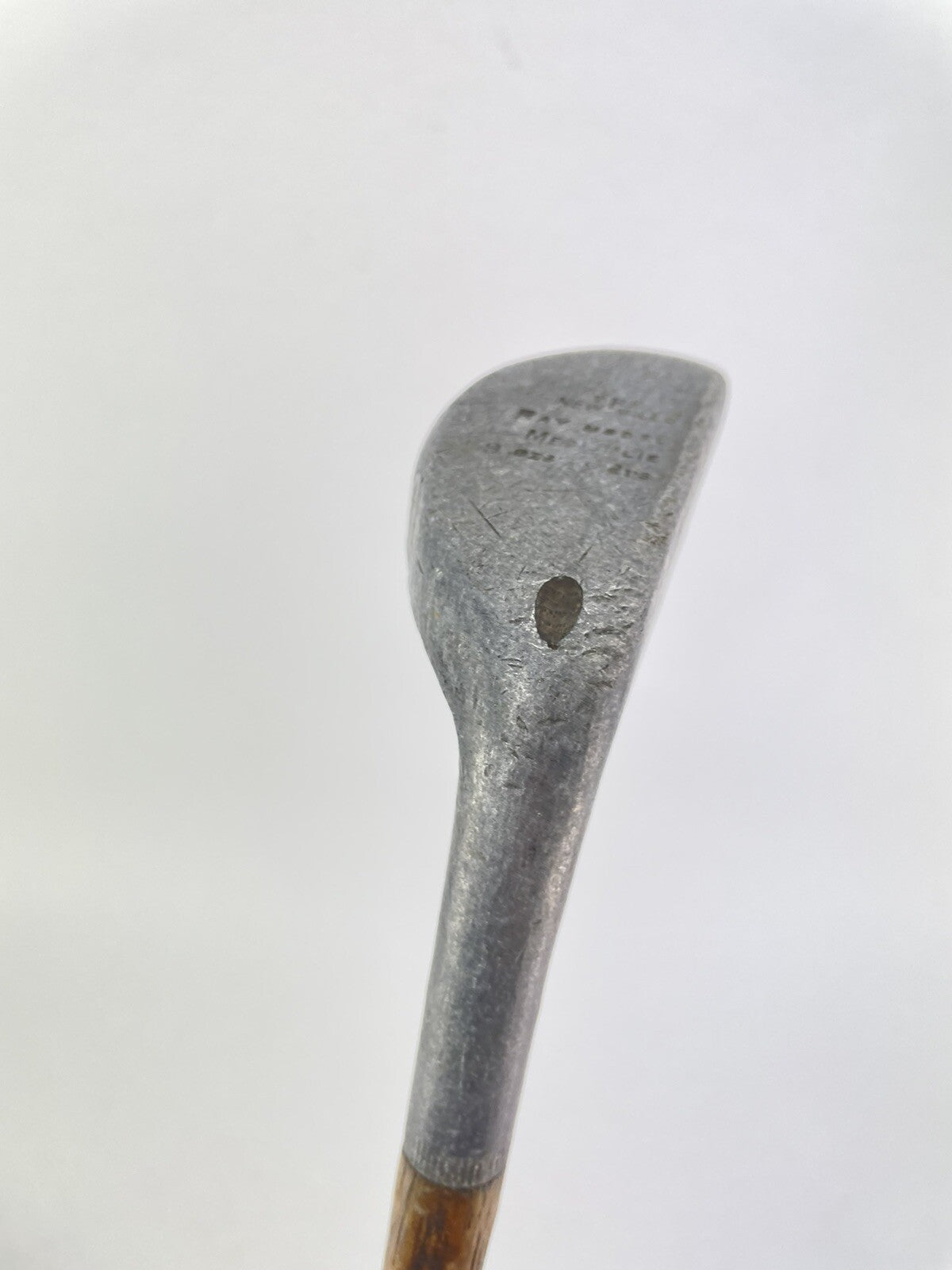 Hickory Golf Putter The New Mills Ray Model Club Makers Stamped 34” /165444