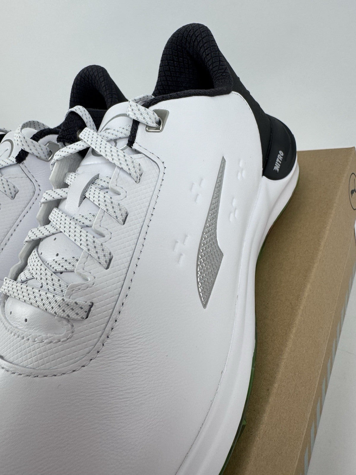 Puma Phantomcat Nitro Men's Golf Shoes Size UK 10.5 White Black Fluro/319104