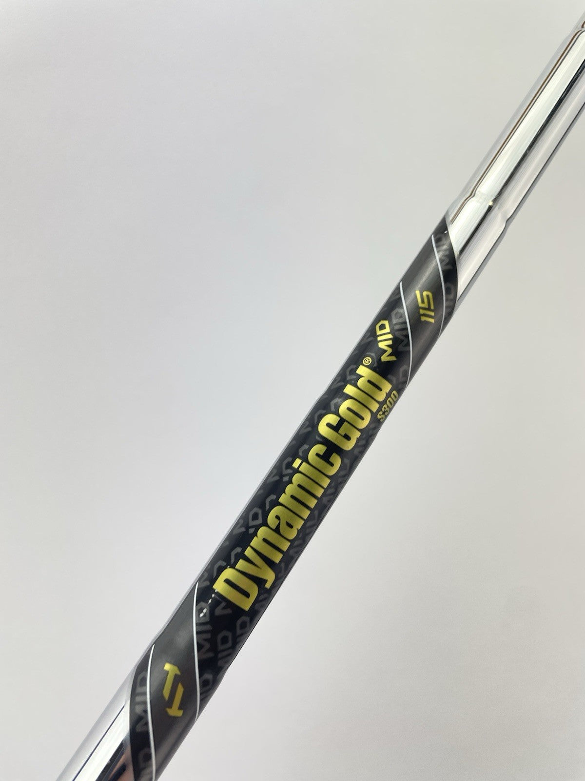 Dynamic Gold Mid 115 Iron Shaft Stiff Flex Steel 35.5” /0.355 Tapered /301044
