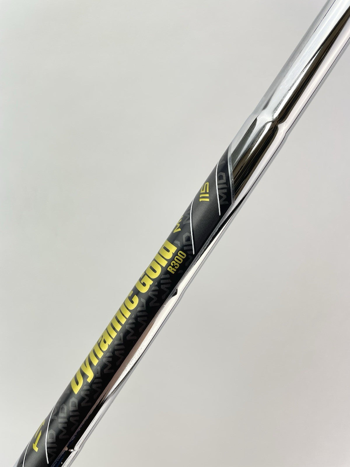 Dynamic Gold Mid 100 Iron Shaft R300 Regular Flex Steel 35” /0.370 /271317