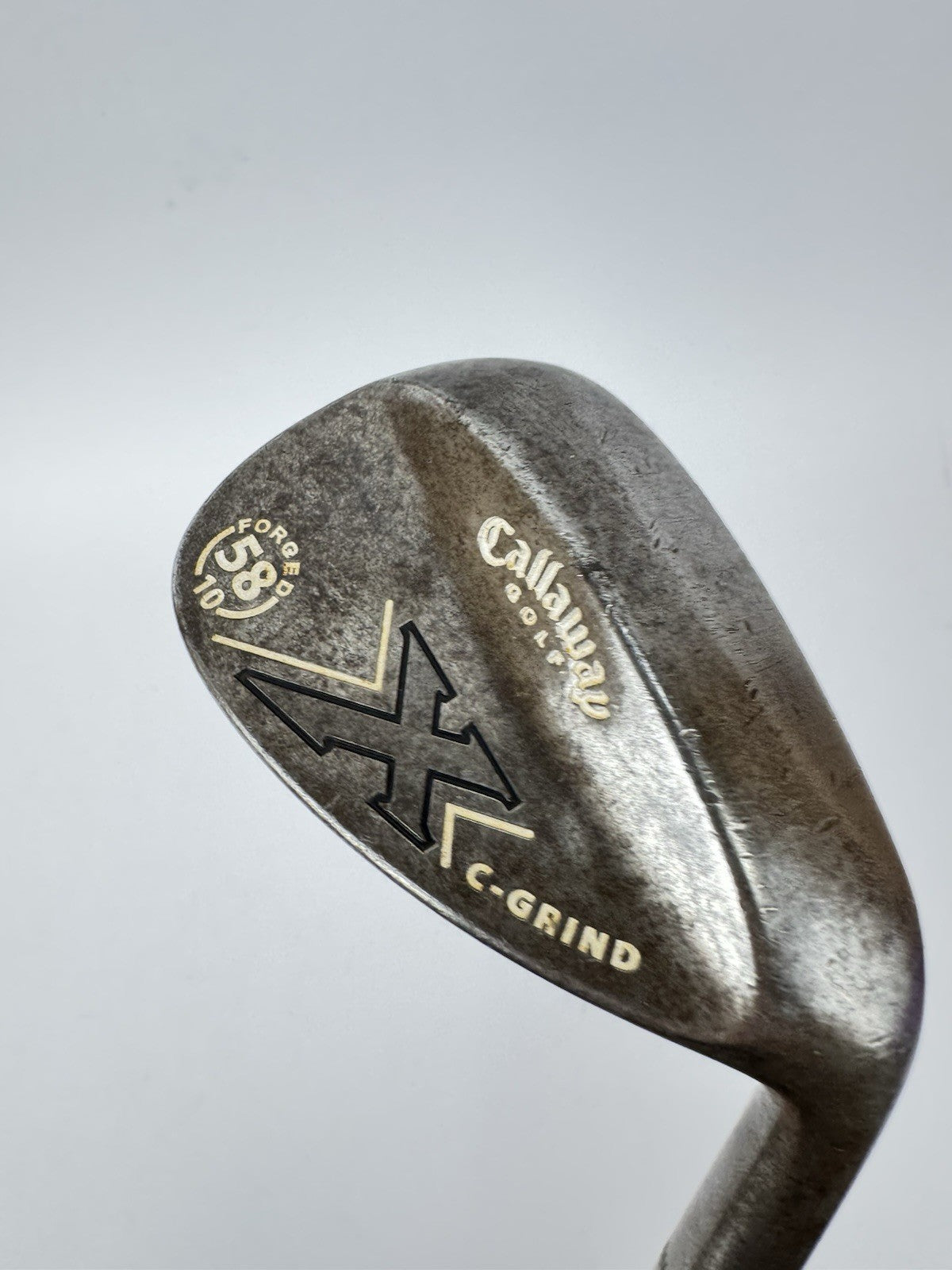 Callaway Lob Wedge X Forged 58* Raw Wedge Flex Steel /Right /New Grip /342822
