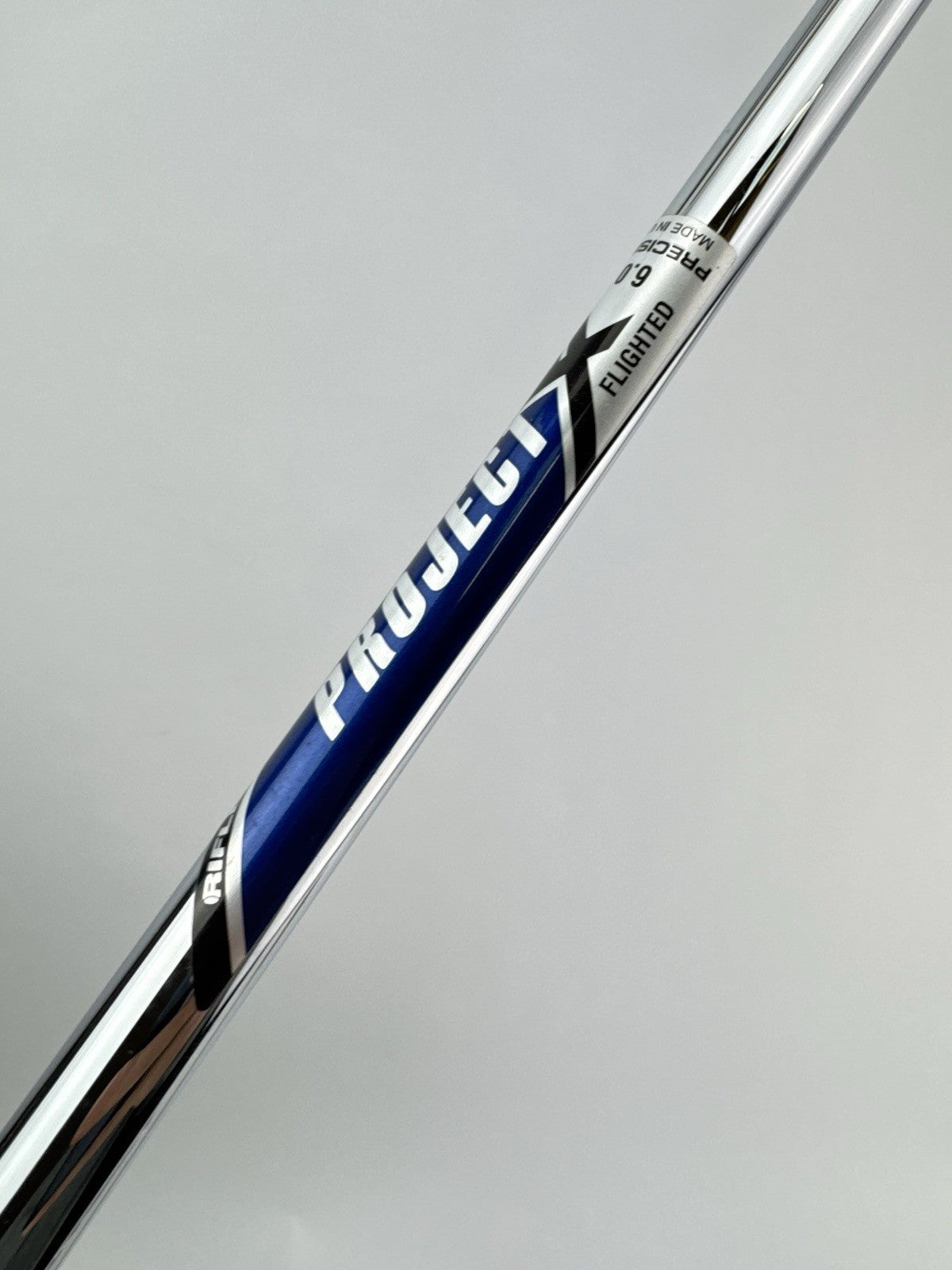 Project X Iron Shaft 6.0 Stiff Flex Steel Flighted 38” /New /309084