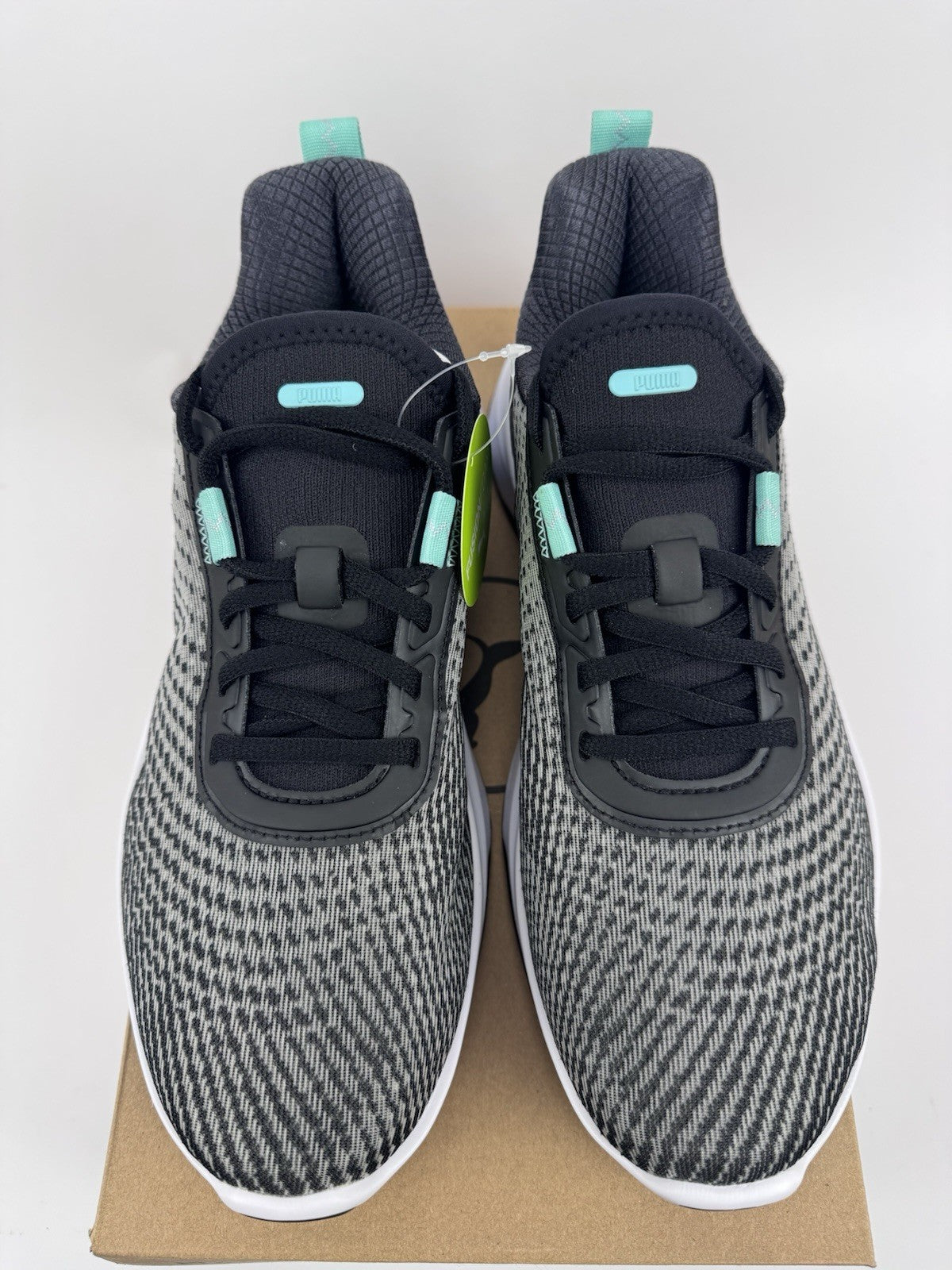 Puma Fusion Crush Sport Women's Trainers Size UK 5 Black Mint Breathable/321194