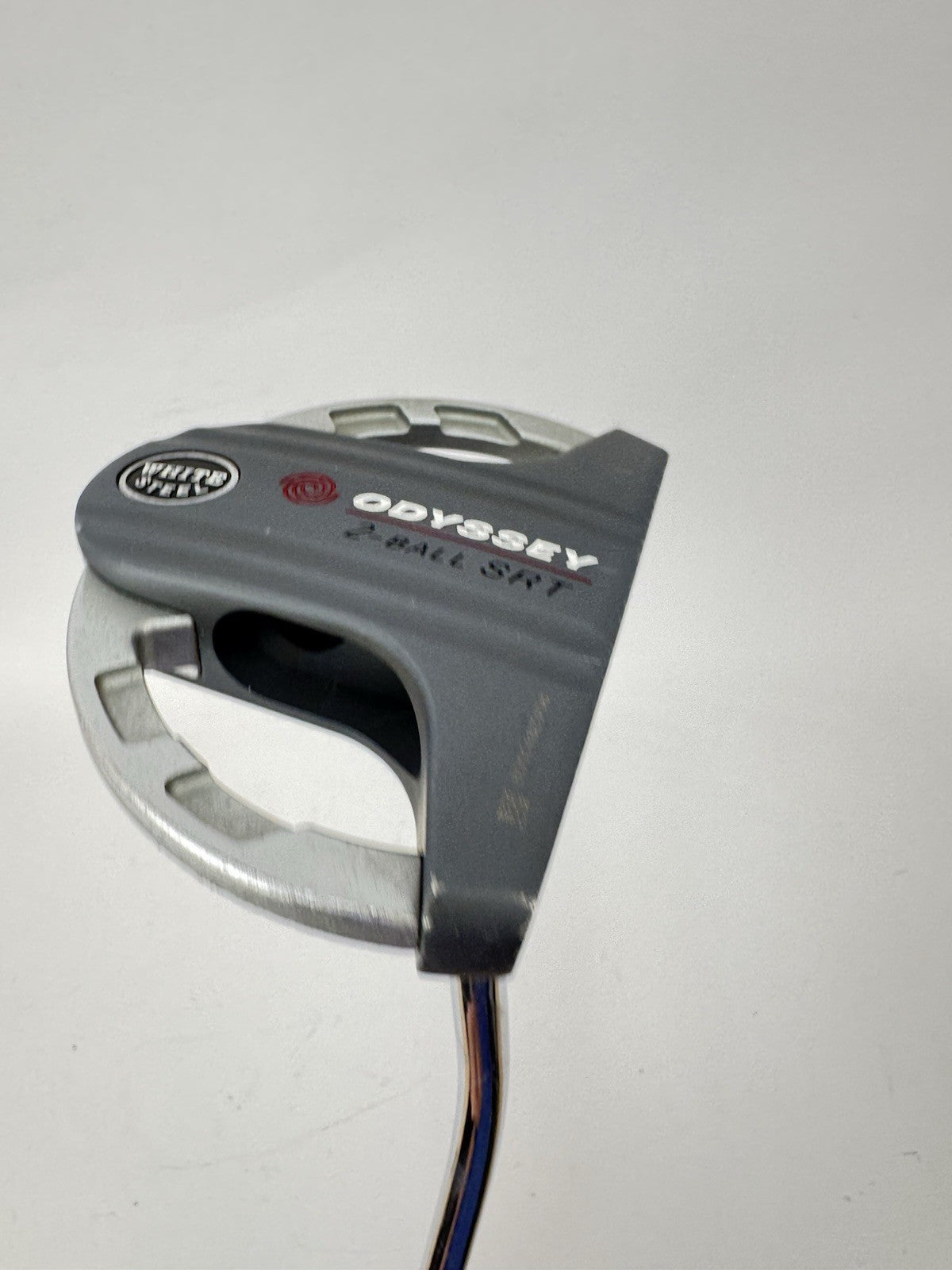 Odyssey White Steel 2 Ball Putter SRT 34” Mallet /Right Handed /352403