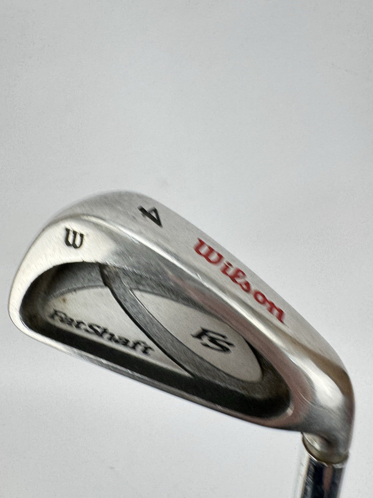 Wilson Fatshaft 4 Iron Regular Flex Steel /Right Handed /New Grip /350403