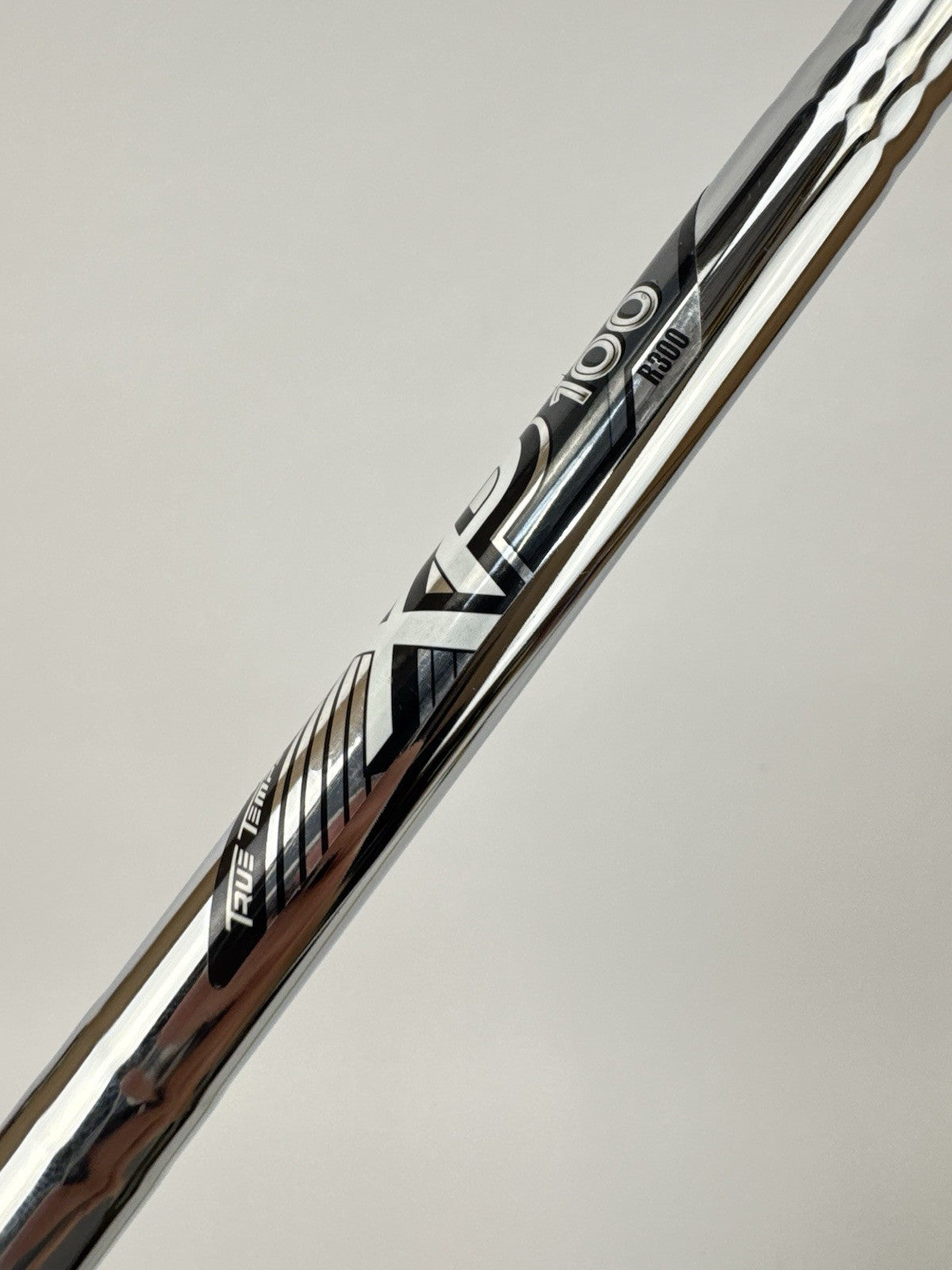True Temper XP100 Iron Shaft R300 Regular Steel 35.25" /0.355 Tapered /355914