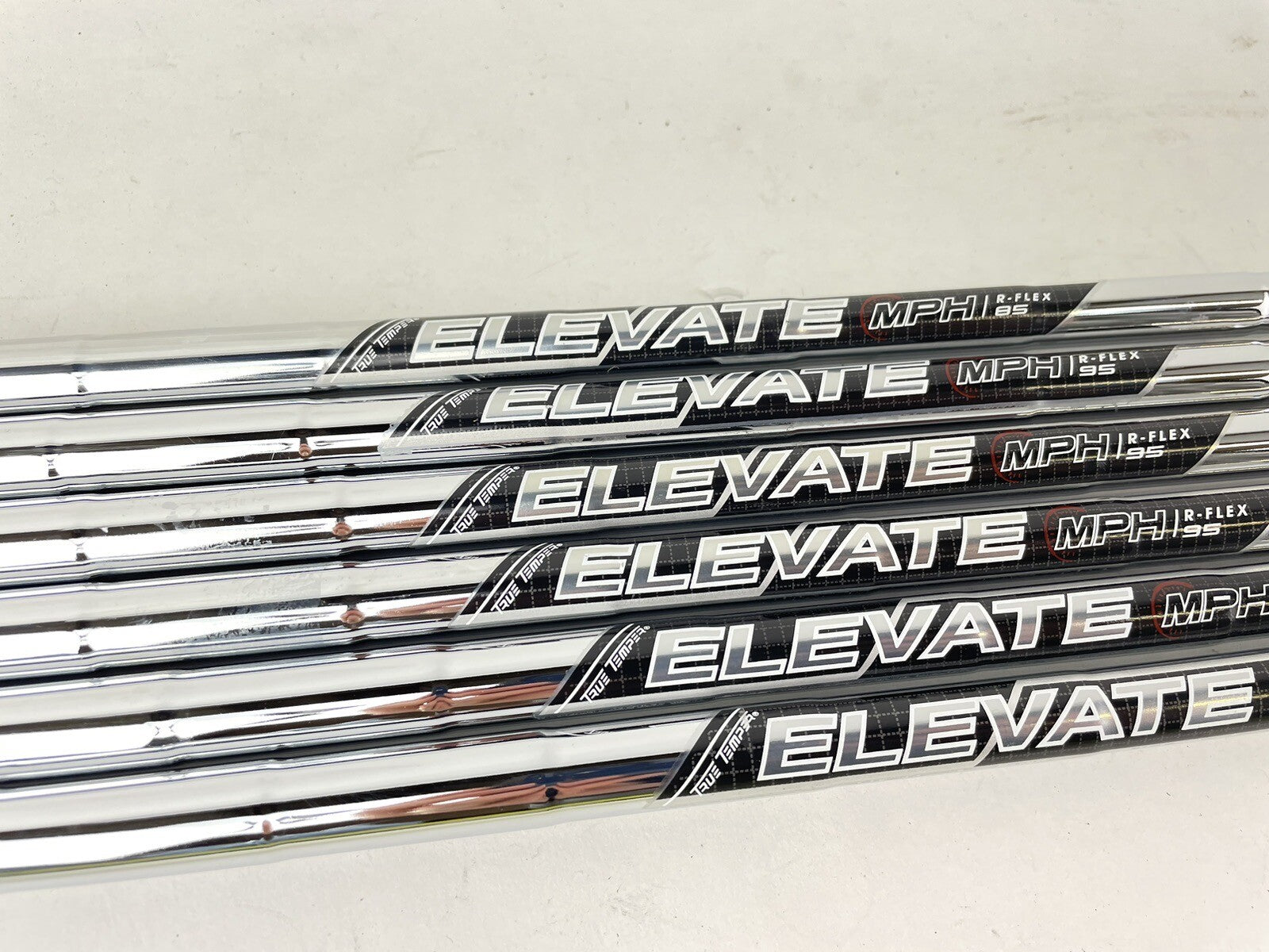 True Temper Elevate MPH Iron Shaft Set (6) Regular Flex Steel /0.370 /142524