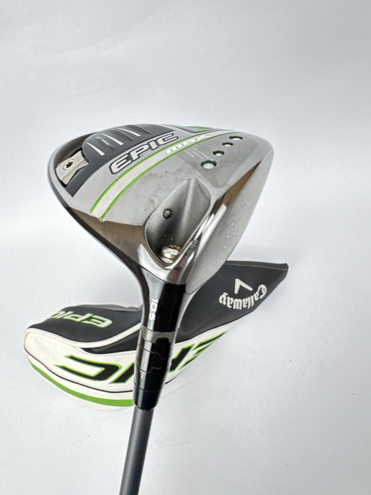 Callaway Epic Max Driver 10.5* Hzrdus Smoke 6.0 Stiff Graphite /Headcover /351993