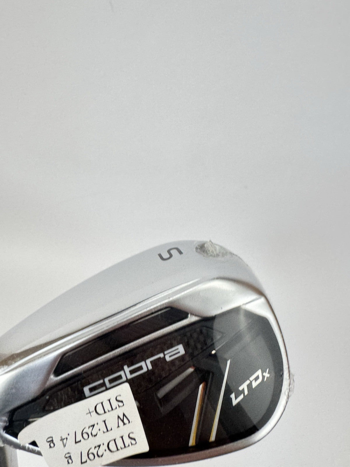 Cobra LTDX Sand Wedge Left Handed KBS Tour 90 Regular Steel /Brand New /356844