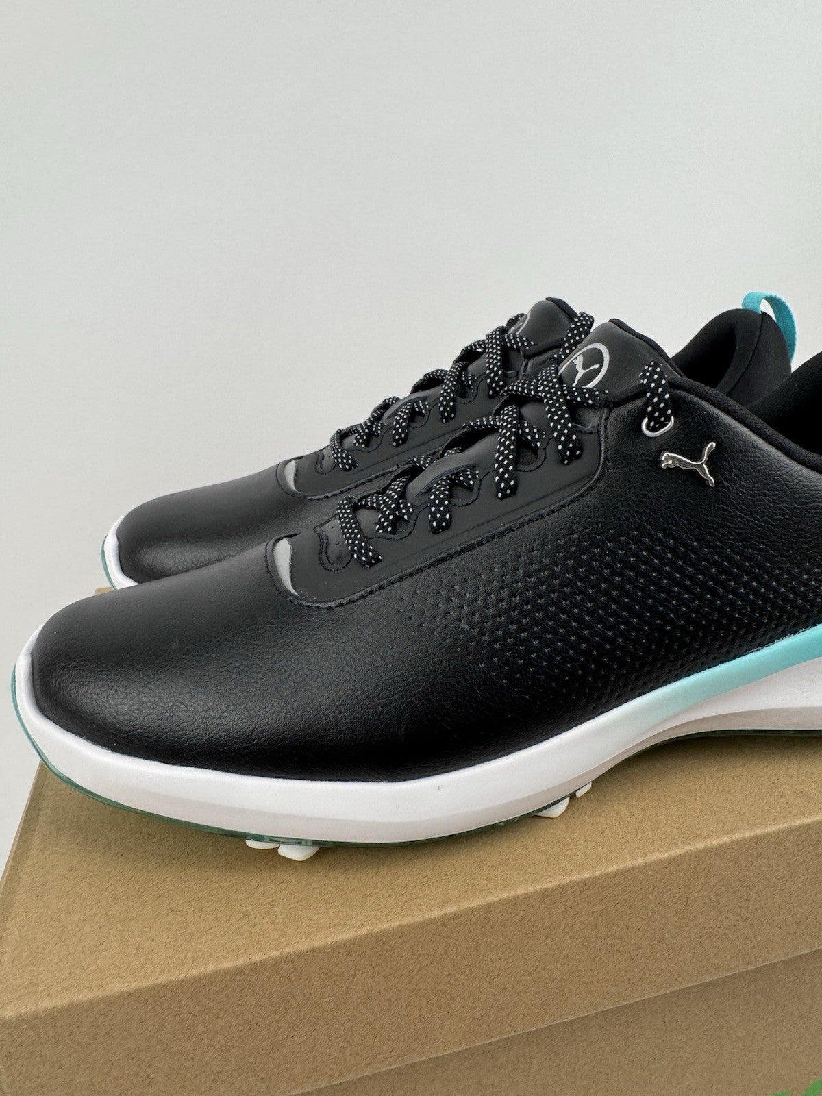 Women’s Puma Ignite Blaze 2 Golf Shoes Black Aquatic Size UK 8 Comfortable/323162
