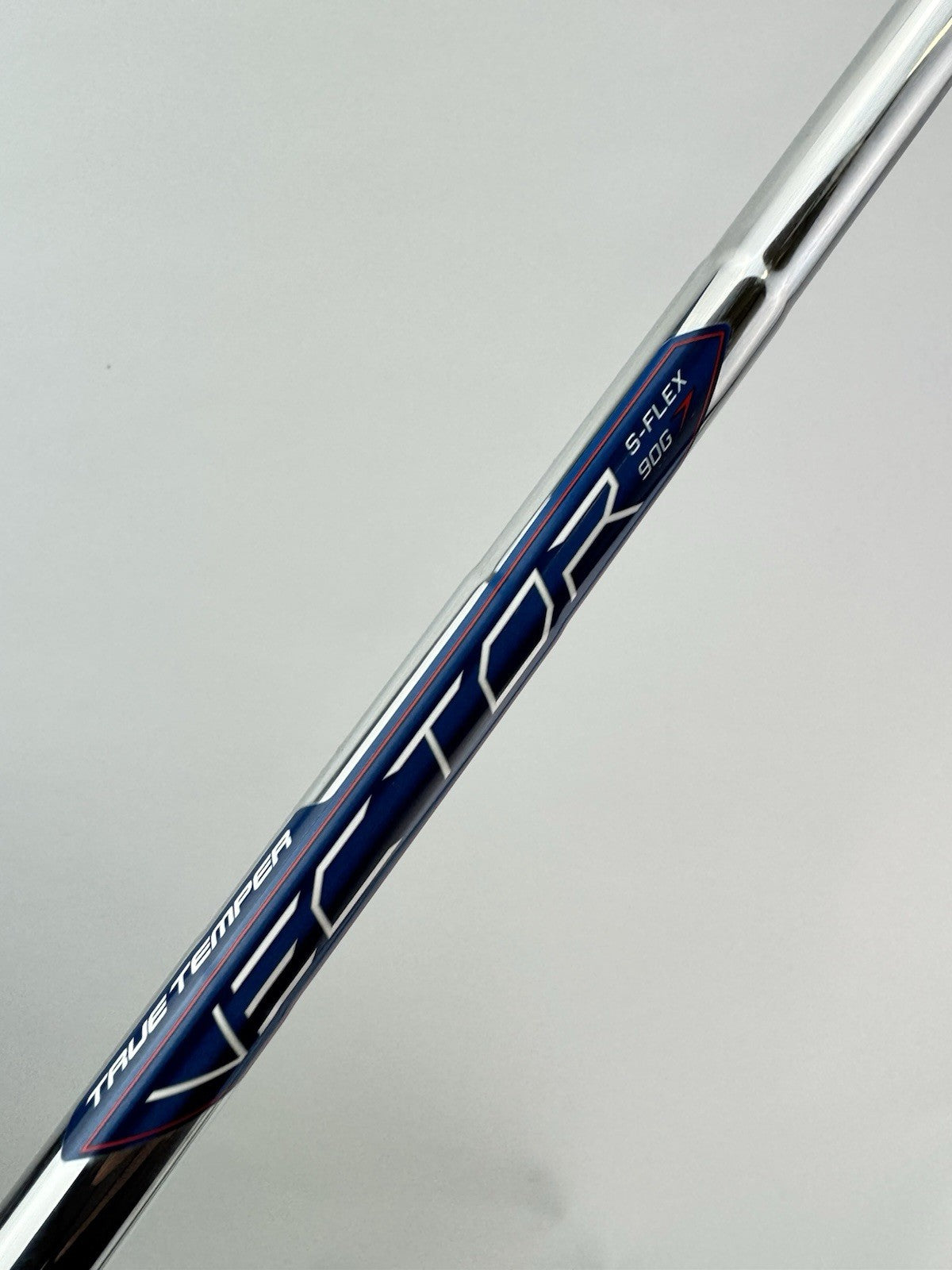 True Temper Vector Iron Shaft 90G Stiff Flex Steel 35” 0.370 Parallel /292533