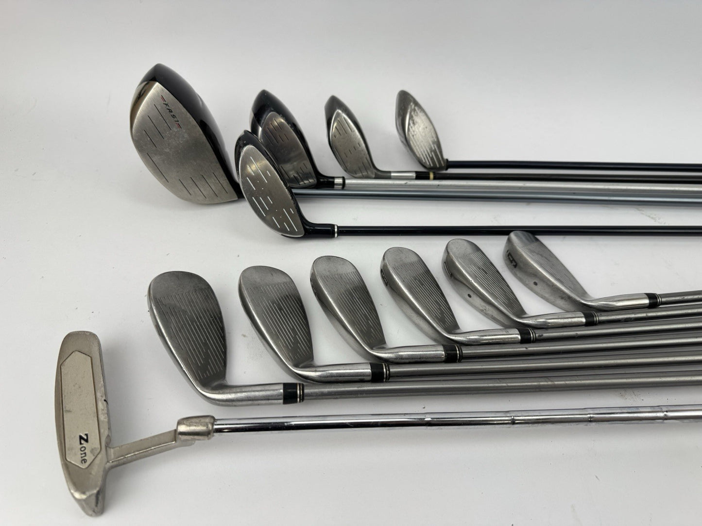 Mens Cobra Golf Package Set 12 Clubs Regular Graphite /New Grips /Bag /344034