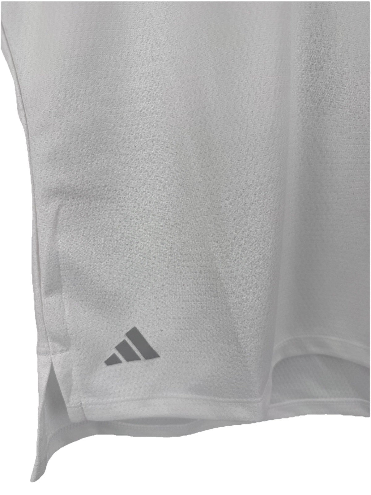 adidas Women’s Ultimate365 HEAT.RDY White Golf Polo Shirt Size Large/ 318014