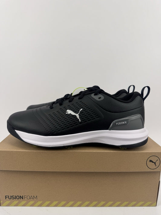 Puma Fusion Plus Spiked Golf Shoes Men's Size UK 8.5 Black Waterproof/323090