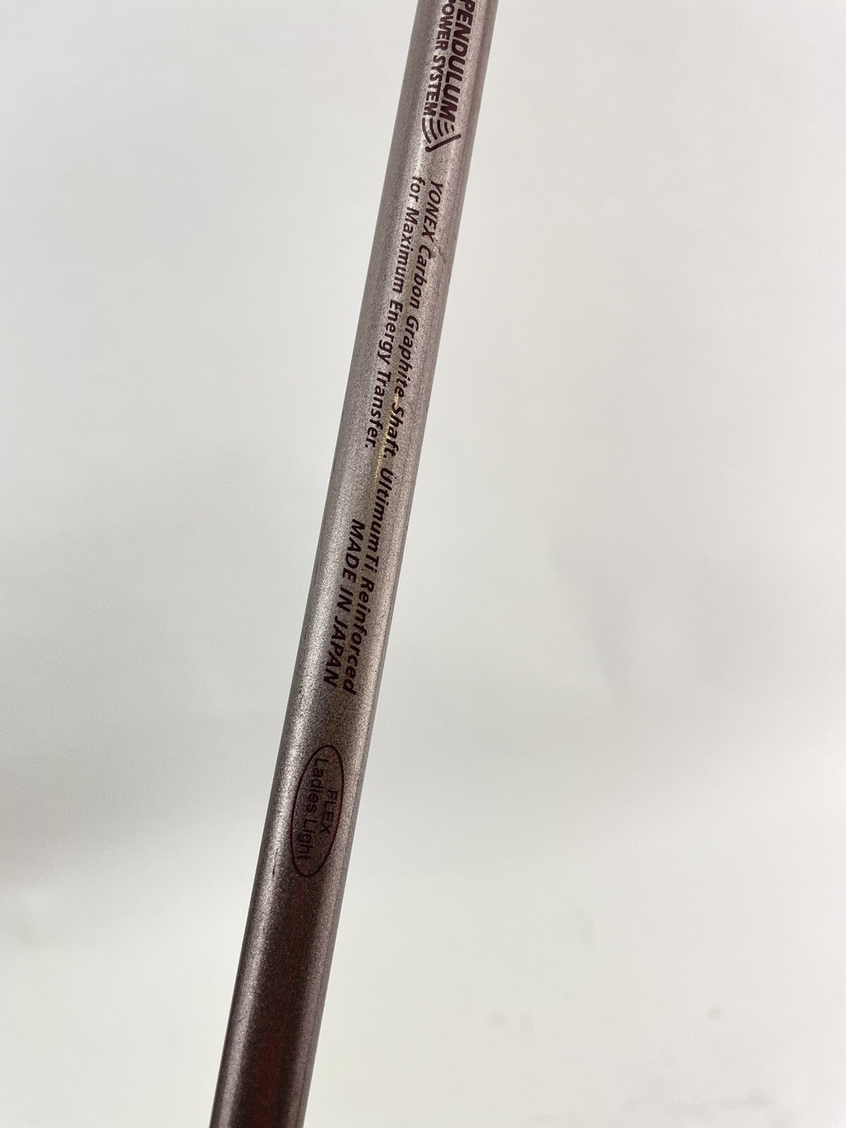 Yonex Golf 5 Wood 21* Light Ladies Flex Graphite /Right /Lamkin Undersize /2124315