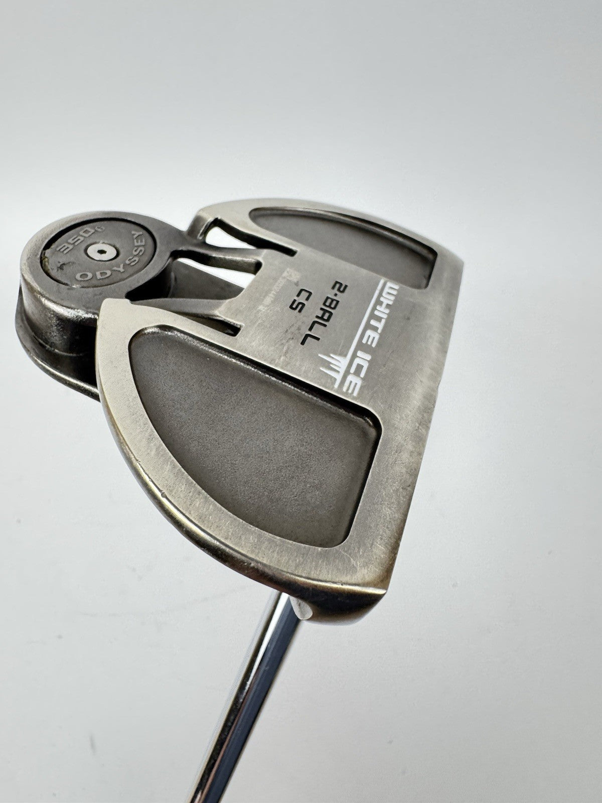 Odyssey White Ice 2 Ball CS Putter 34” Center Shaft Mallet /Right Handed /352240