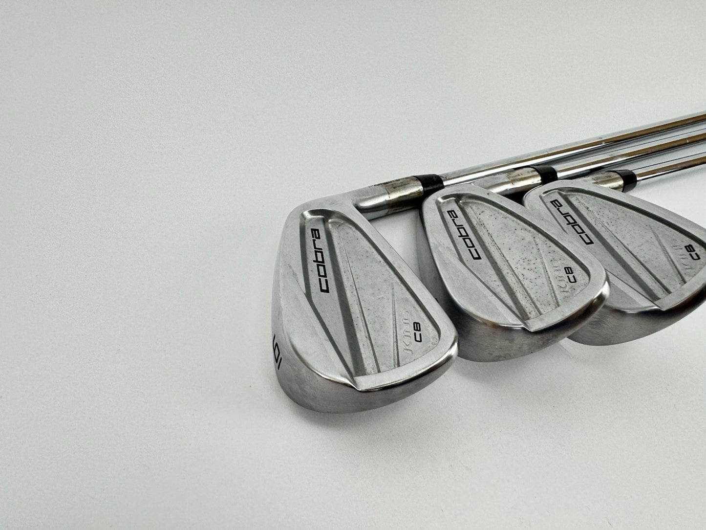 Cobra King CB Irons 6, 8 + PW Project X Rifle 6.0 Steel /Right/New Shafts /326531