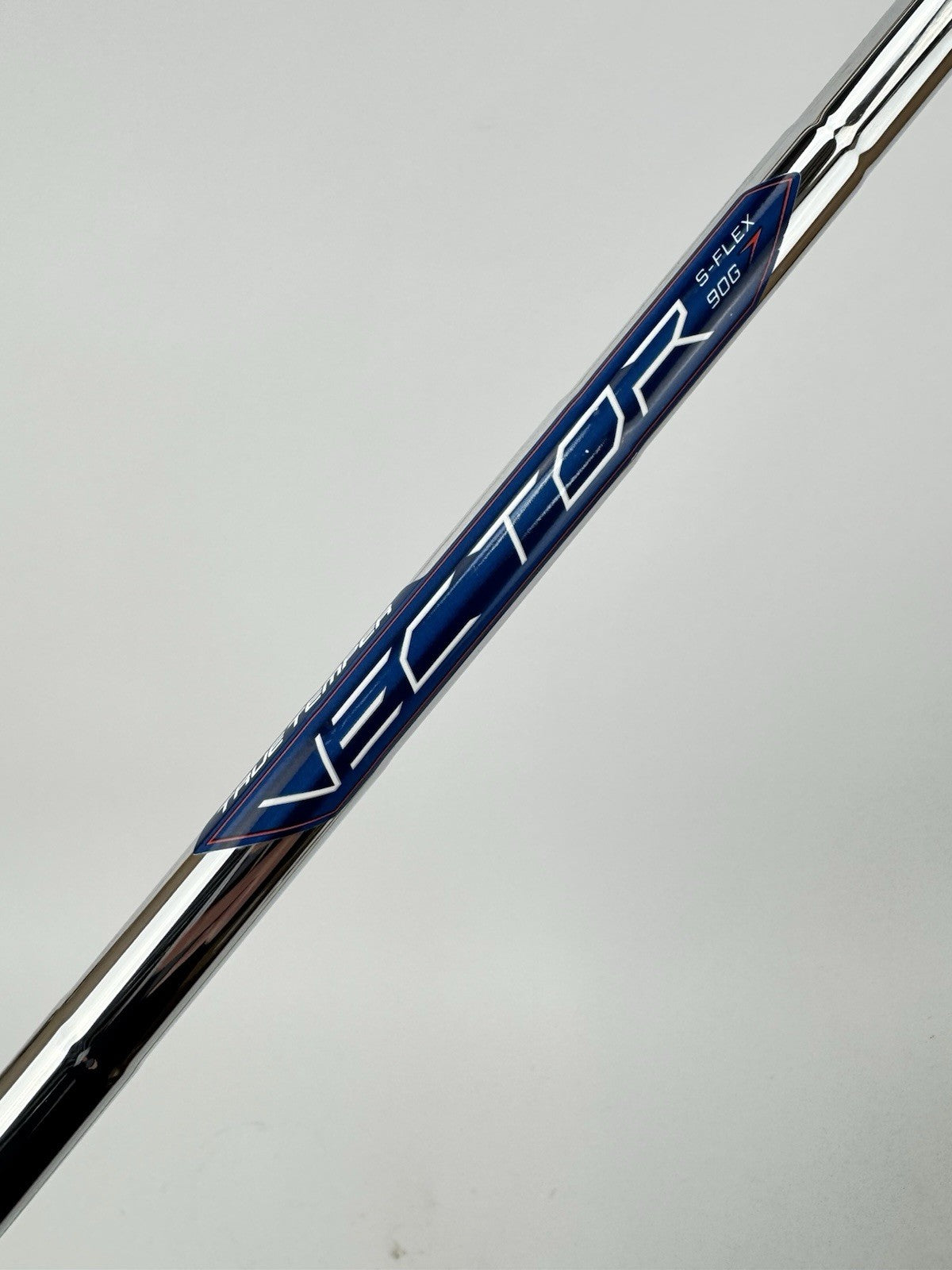 True Temper Vector Iron Shaft 90G Stiff Flex Steel 36” /0.370 Parallel /338610