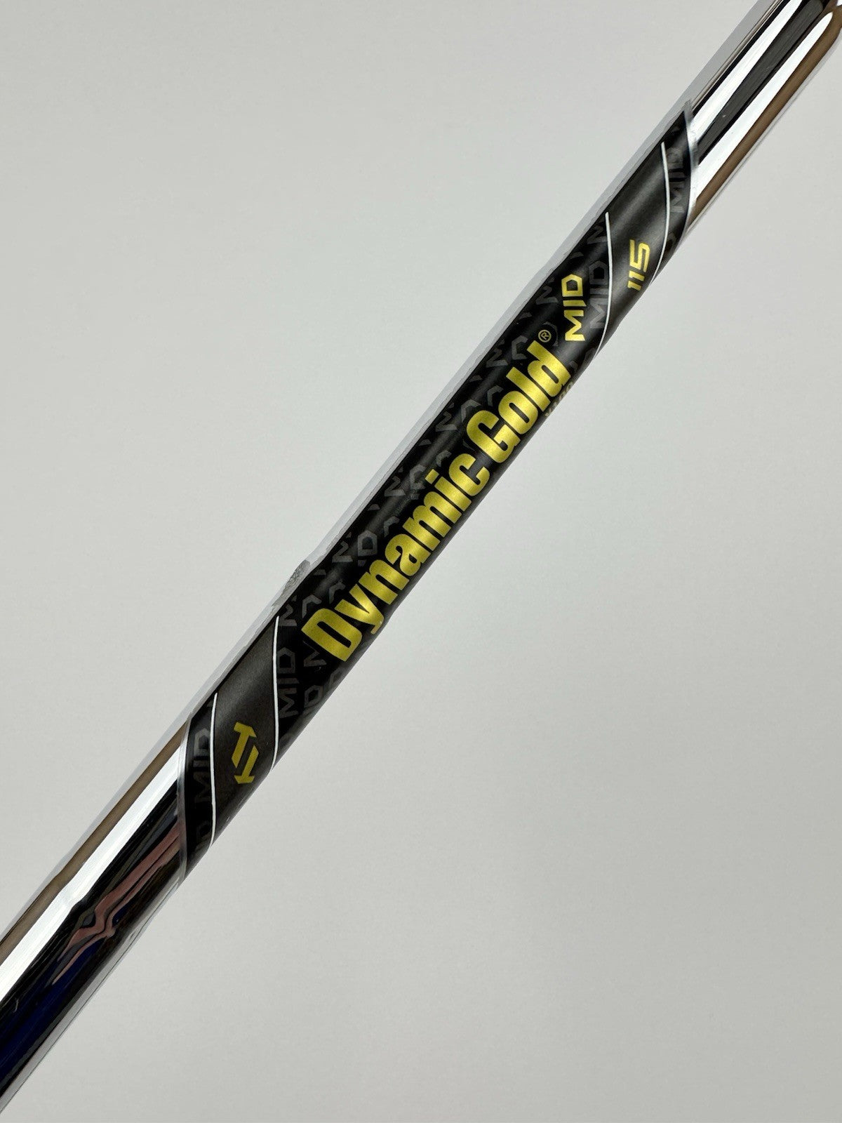 Dynamic Gold Mid 115 Iron Shaft X100 X Flex Steel 35.25” /0.355 Tapered /328151