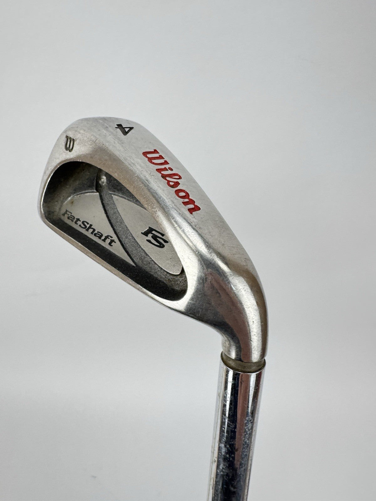 Wilson Fatshaft 4 Iron Regular Flex Steel /Right Handed /New Grip /350404