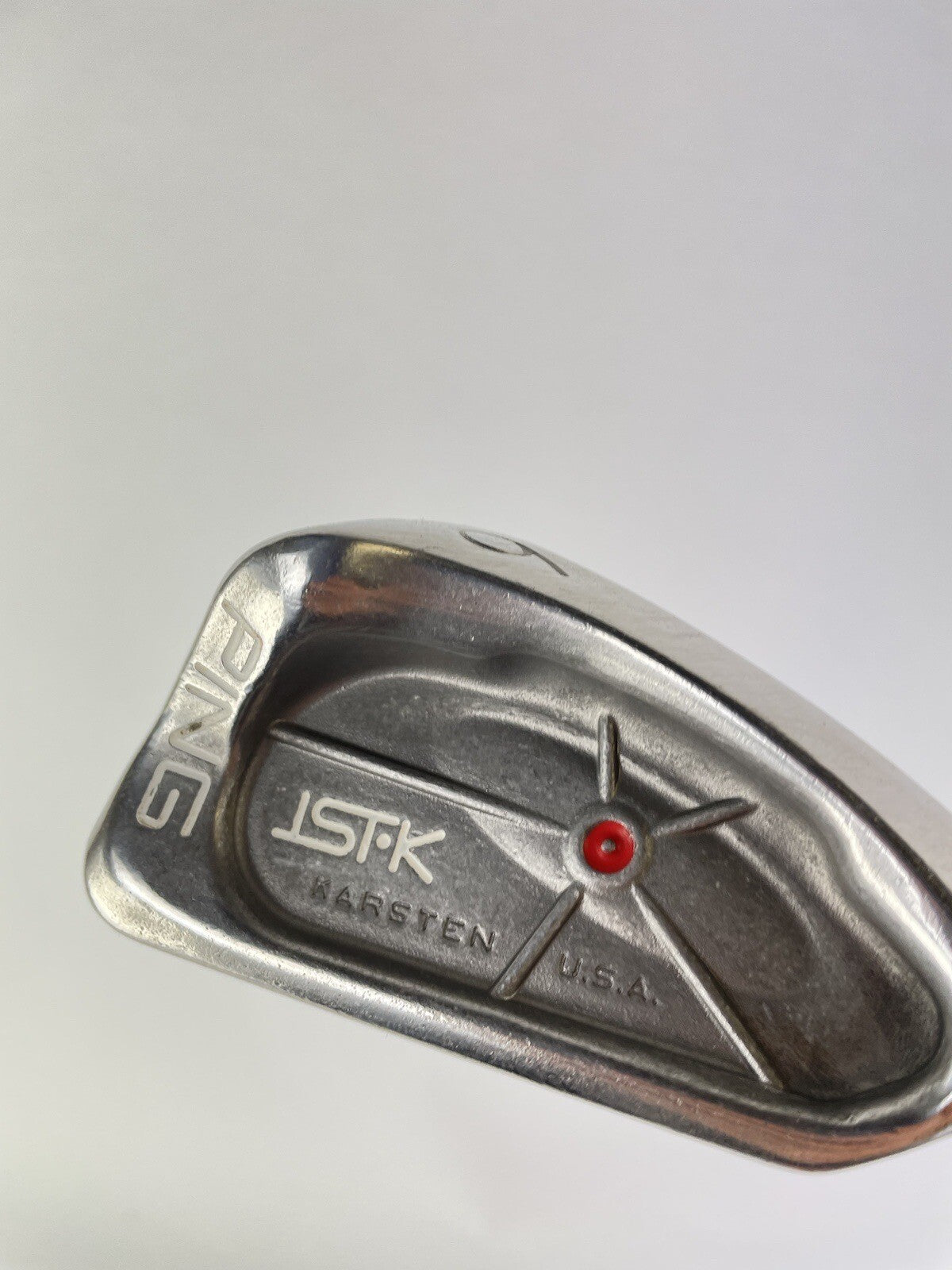 Ping isi-K 6 Iron Red Dot JZ Regular Flex Steel /Right Handed /New Grip /131662