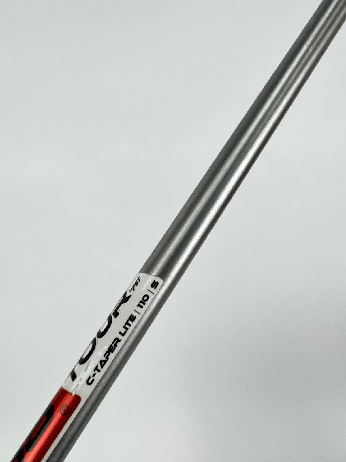 KBS Tour C-Taper Lite Iron Shaft 110 Stiff Flex Steel 35.5”/0.355 Tapered/318738