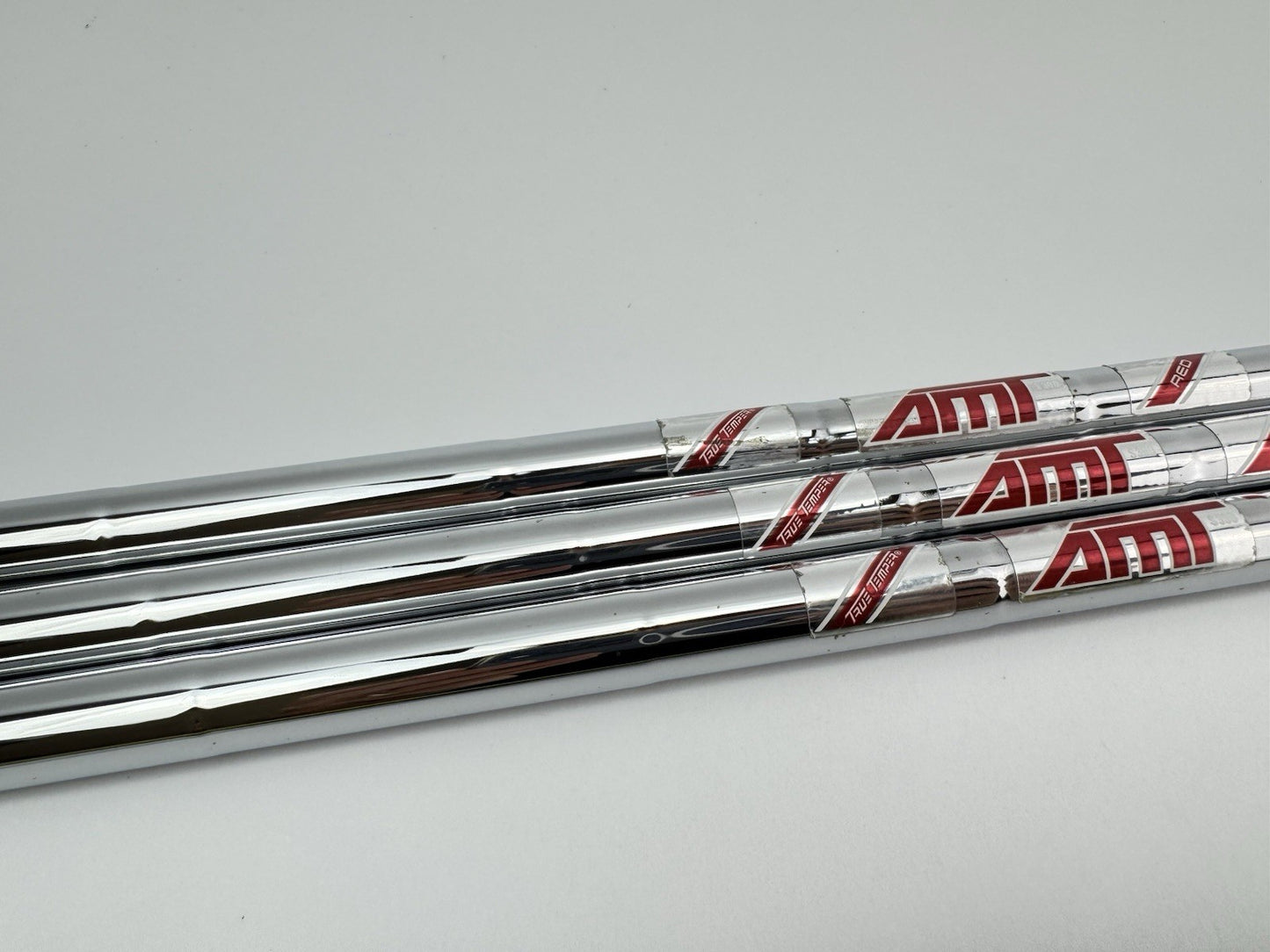 AMT Red Wedge Shaft Set (3) S300 Stiff Flex Steel 0.355 Tapered /267161