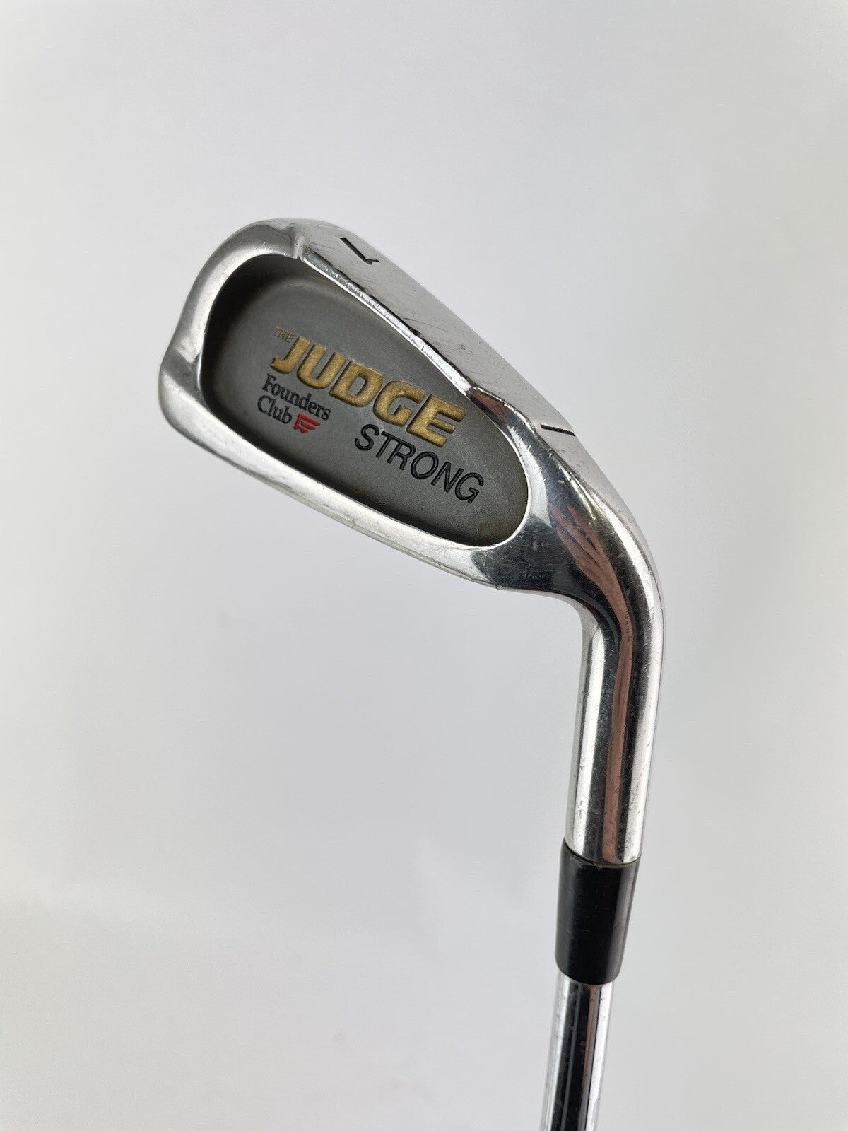 Founder Club 1 Iron Mens R300U Regular Flex Steel /Right Handed /New Grip /158630