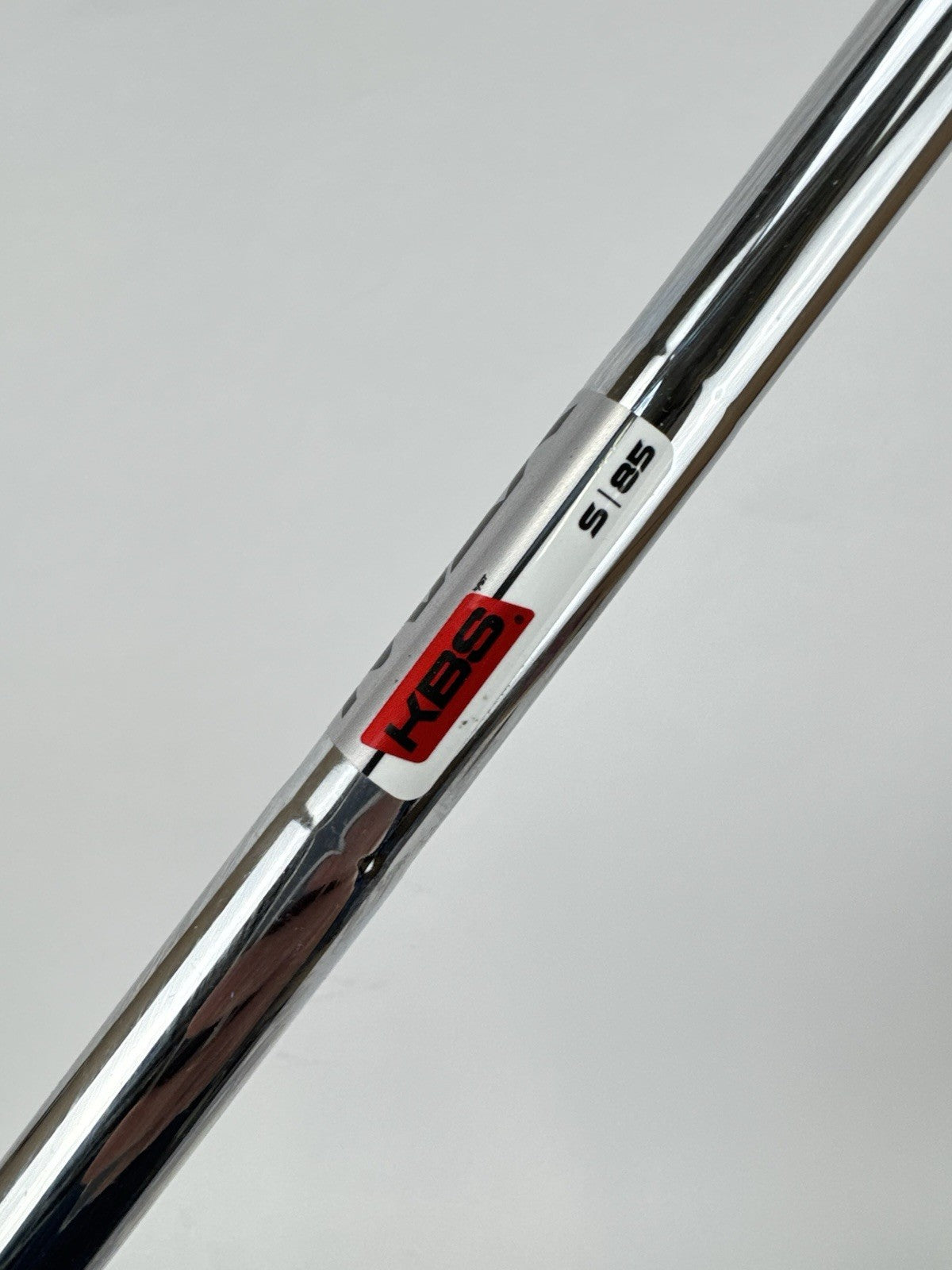 KBS Max 85 Iron Shaft Stiff Flex Steel 35.5” /0.370 Parallel /349623
