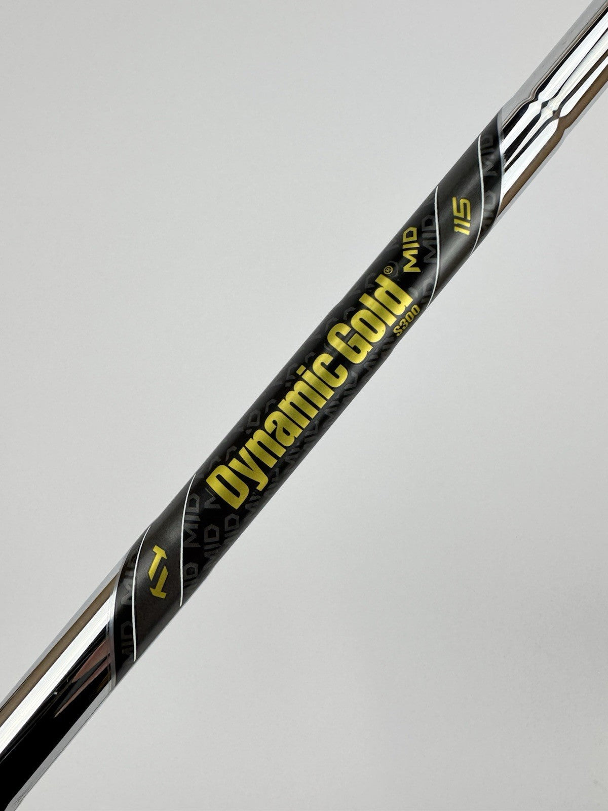 Dynamic Gold Mid 115 Iron Shaft S300 Stiff Flex Steel 35” /0.355 /315031