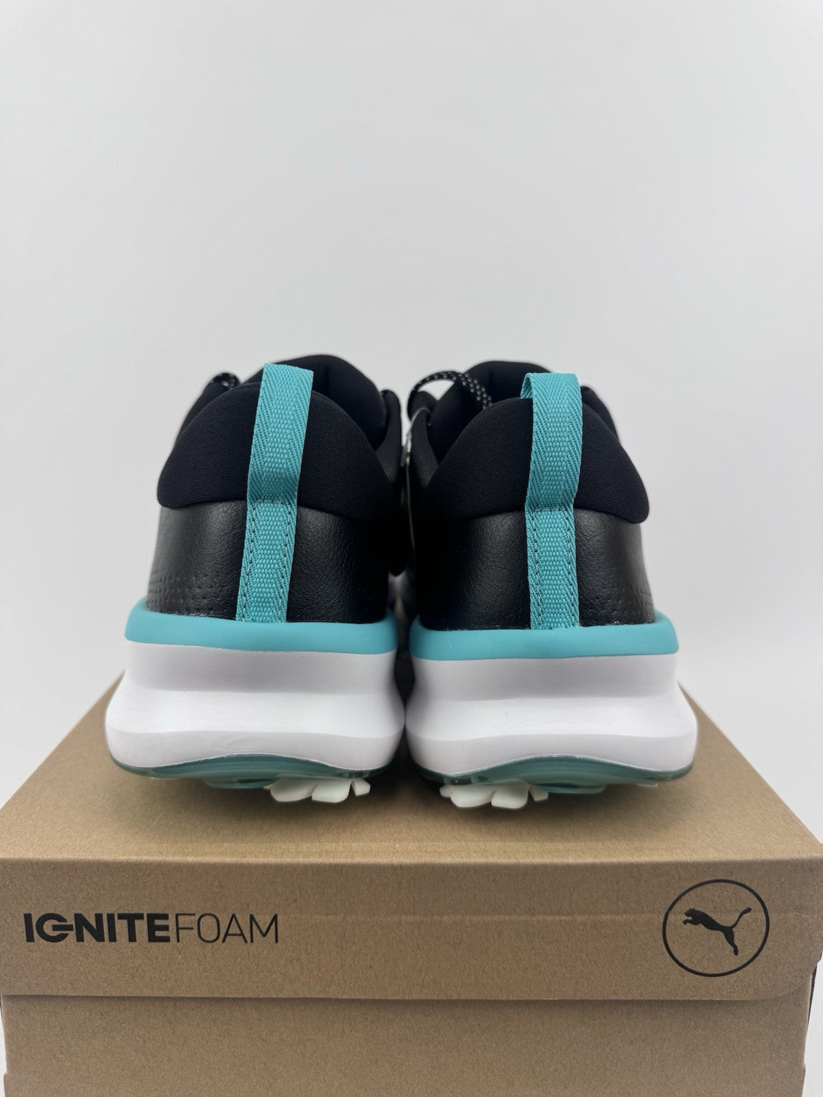 Women’s Puma Ignite Blaze 2 Golf Shoes Black Aquatic Size UK 8 Comfortable/323165