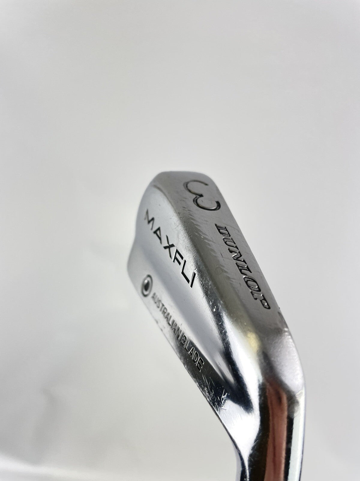 Dunlop Maxfli Australian Blade 3 Iron Regular Flex Steel /Right /New Grip /88834