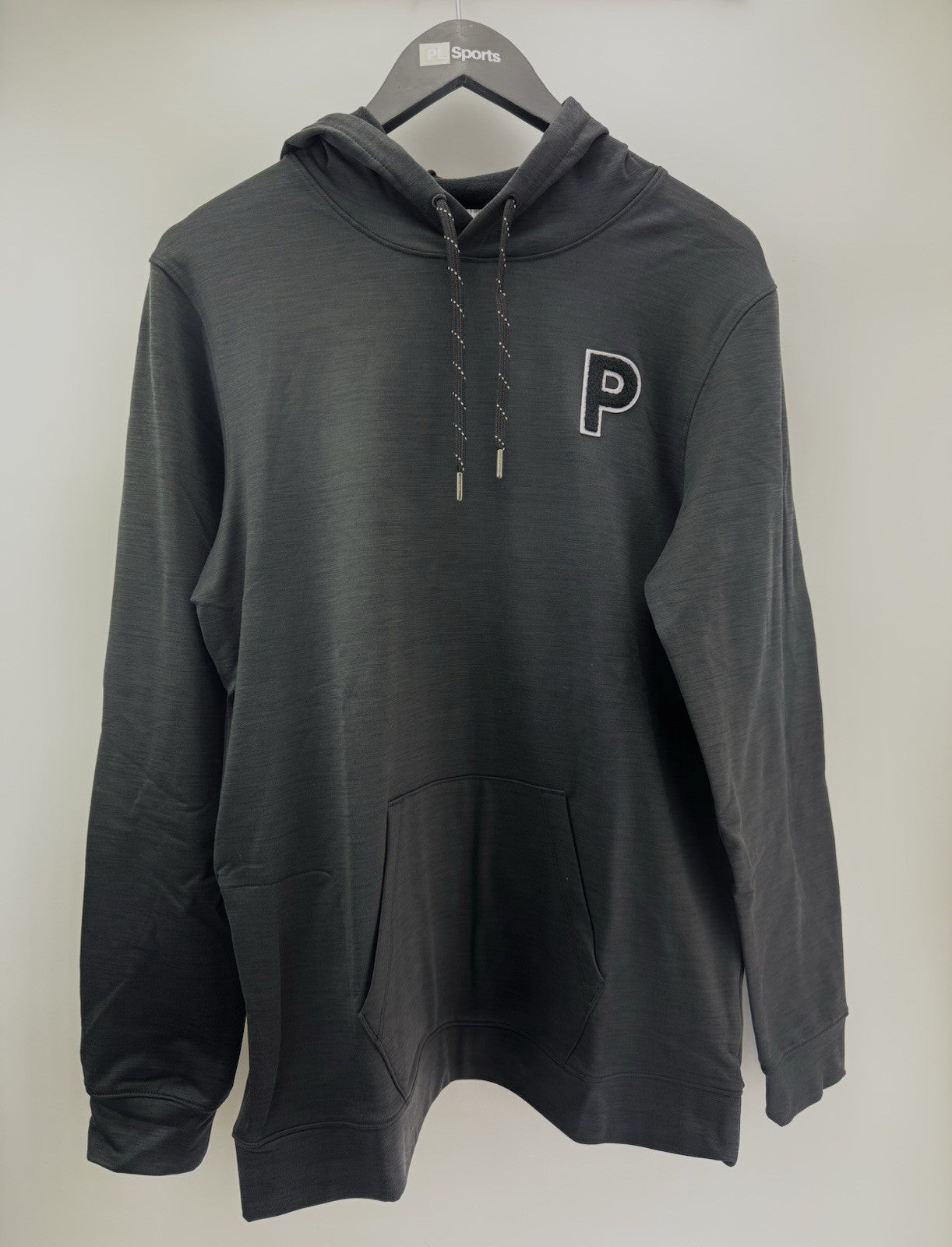 Puma Golf Hoodie Cloudspun Patch Mens UK Small /Black /New /308200