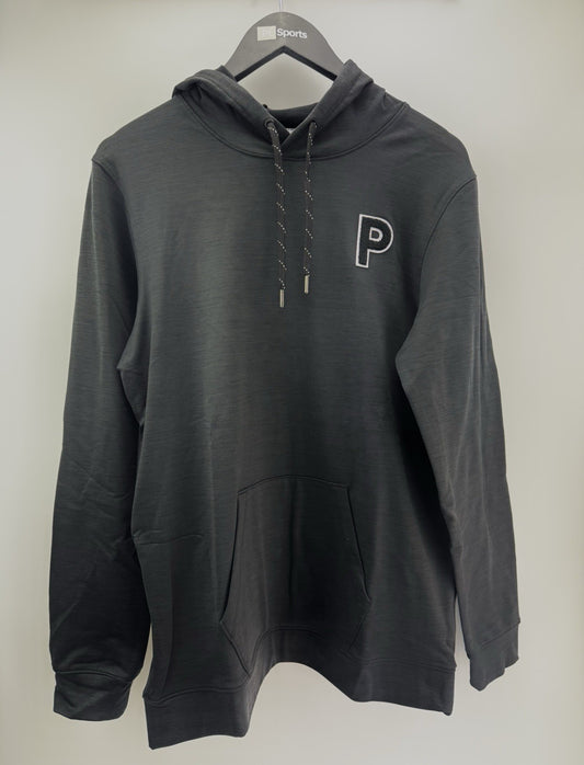 Puma Golf Hoodie Cloudspun Patch Mens UK Small /Black /New /308200