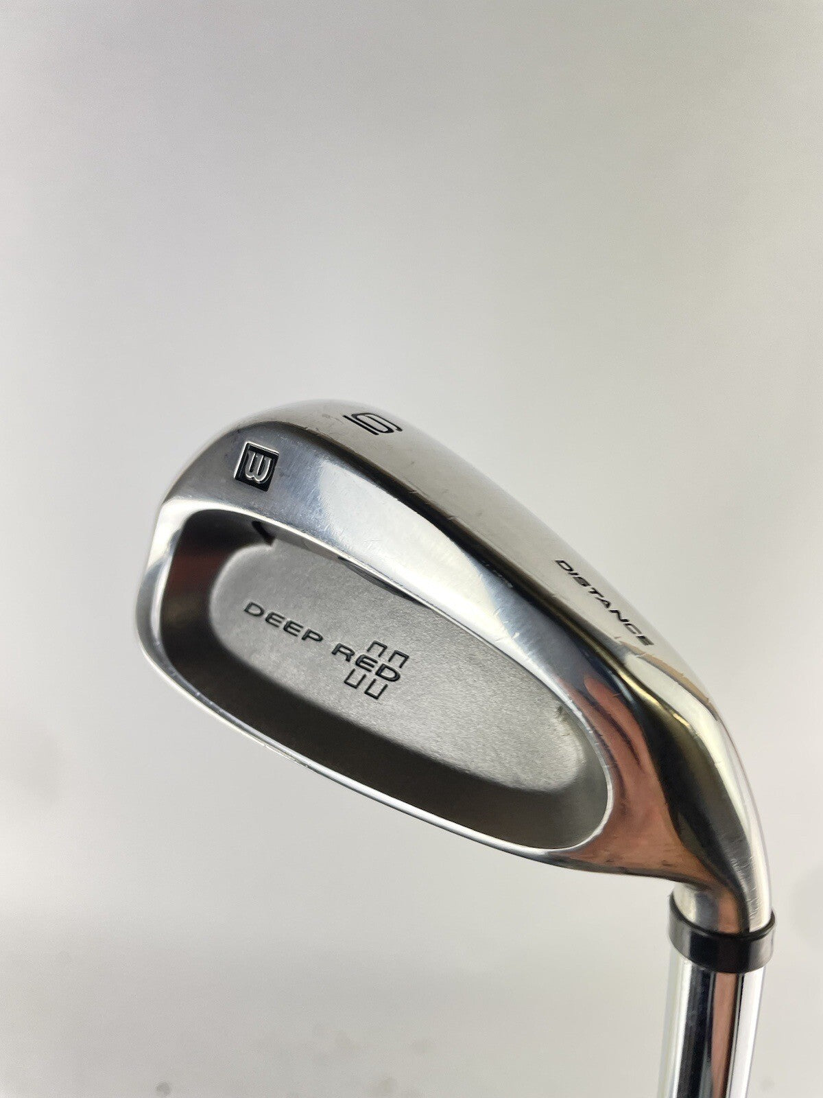Wilson Deep Red 6 Iron Distance Regular Steel /Right Handed /New Grip /141012