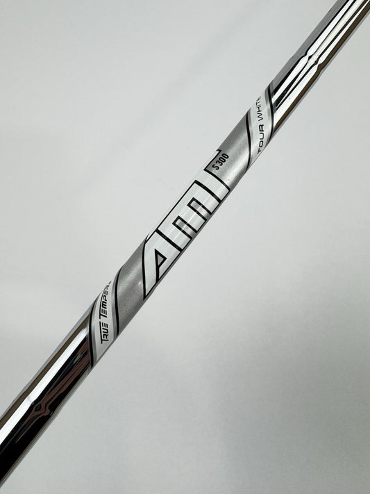 True Temper AMT Tour White Iron Shaft S300 Stiff Flex Steel 35.25” /0.355 /326350