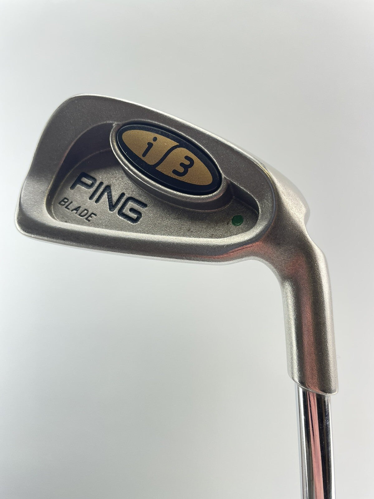 Ping i3 4 Iron Blade Green Dot JZ Stiff Steel /Right Handed /Ping Mid Grip/214641