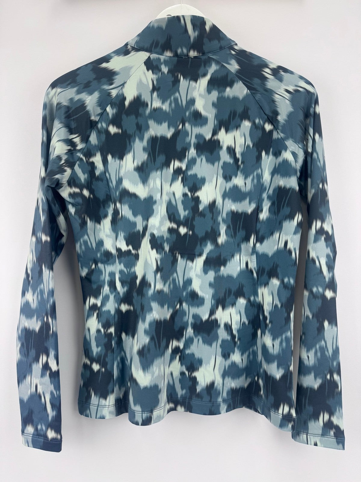 Ping Jasmine Golf Jumper Women's UK Size 6 Navy Multi Long Sleeve Zip Up/315066