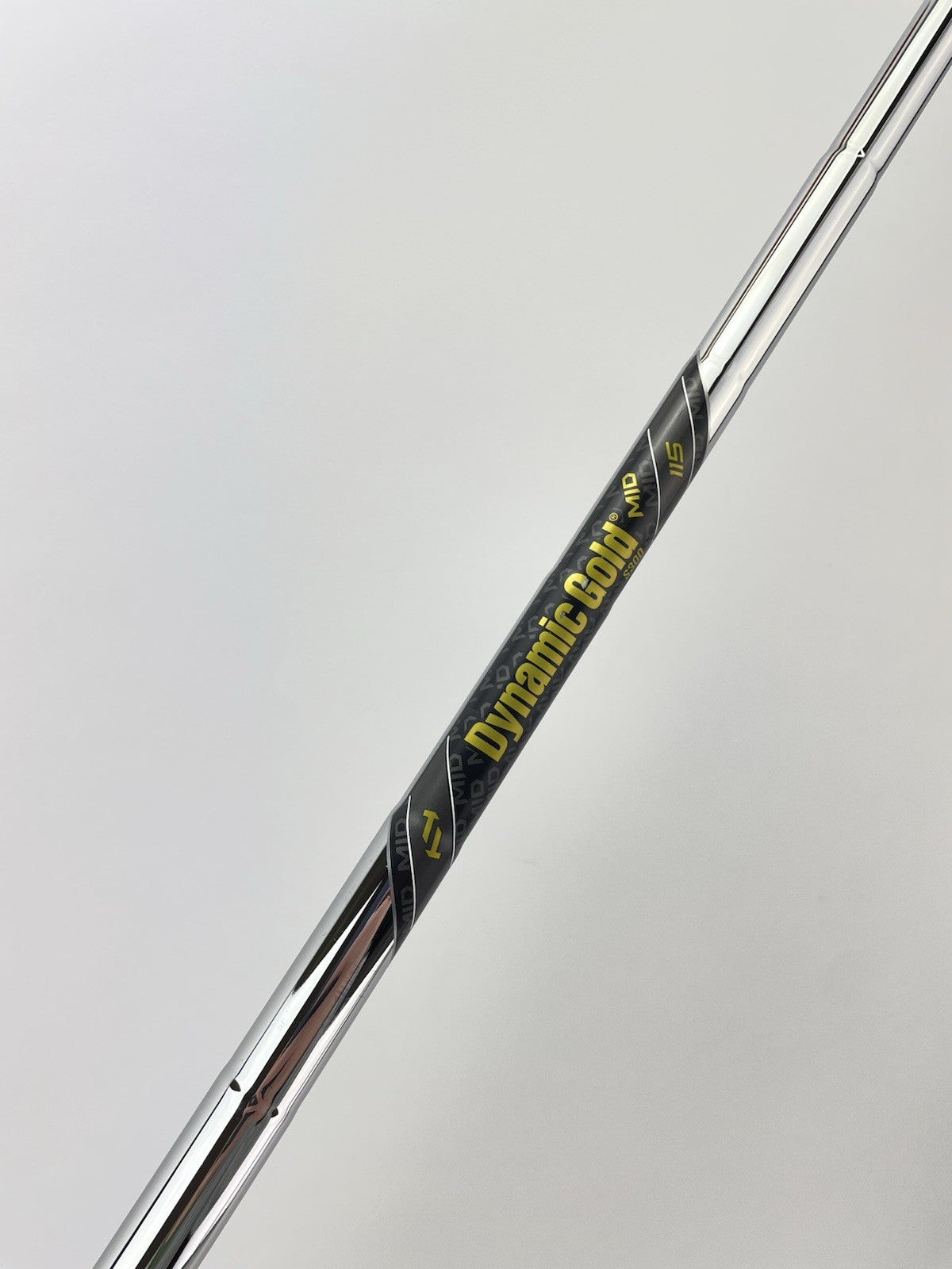 Dynamic Gold 115 Iron Shaft Mid S300 Stiff Flex Steel 36” /0.355 Tapered /299620