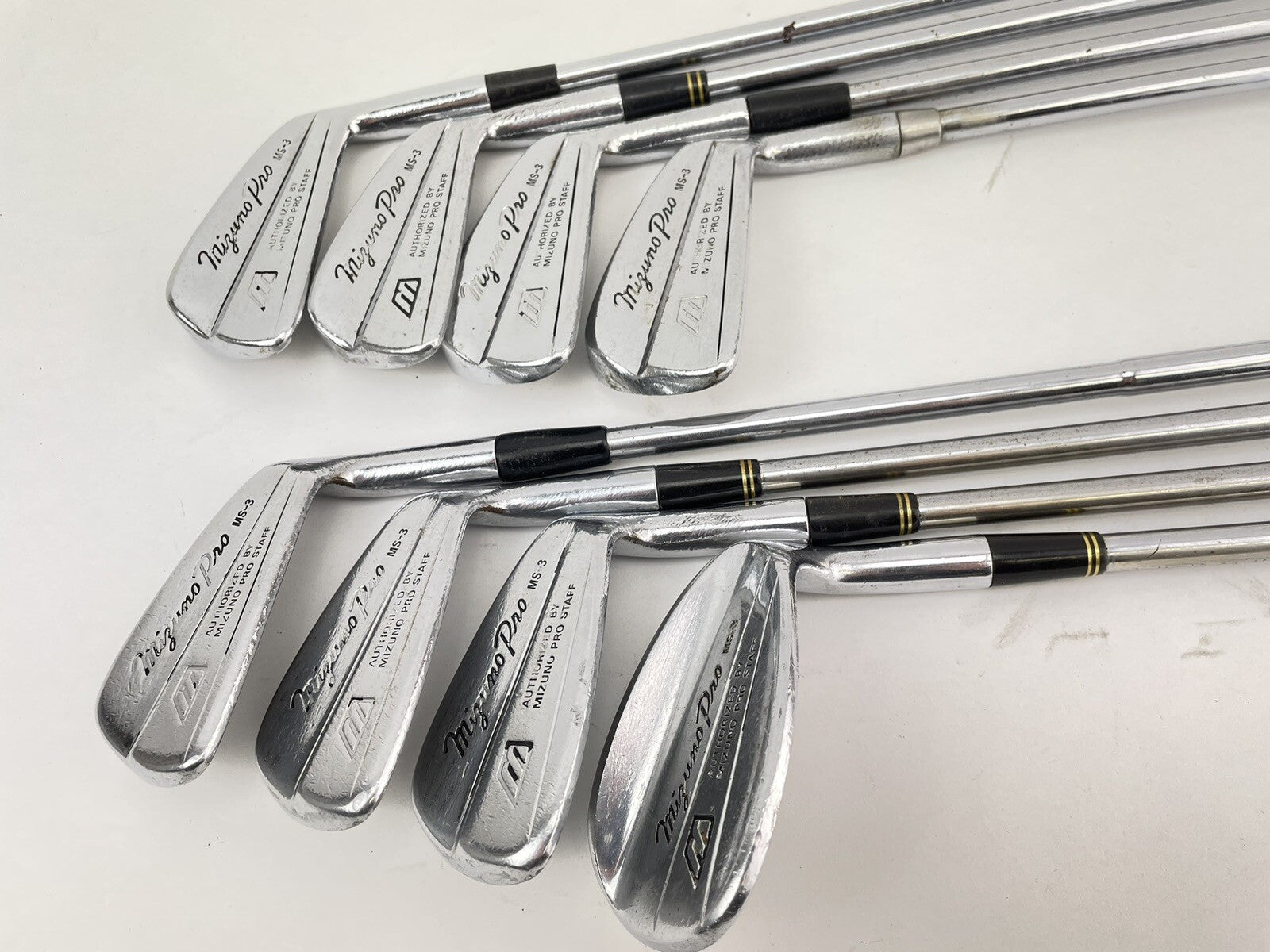 Mizuno Pro MS-3 Iron Set 3-9+SW Regular Steel /Right /New Grips /202981