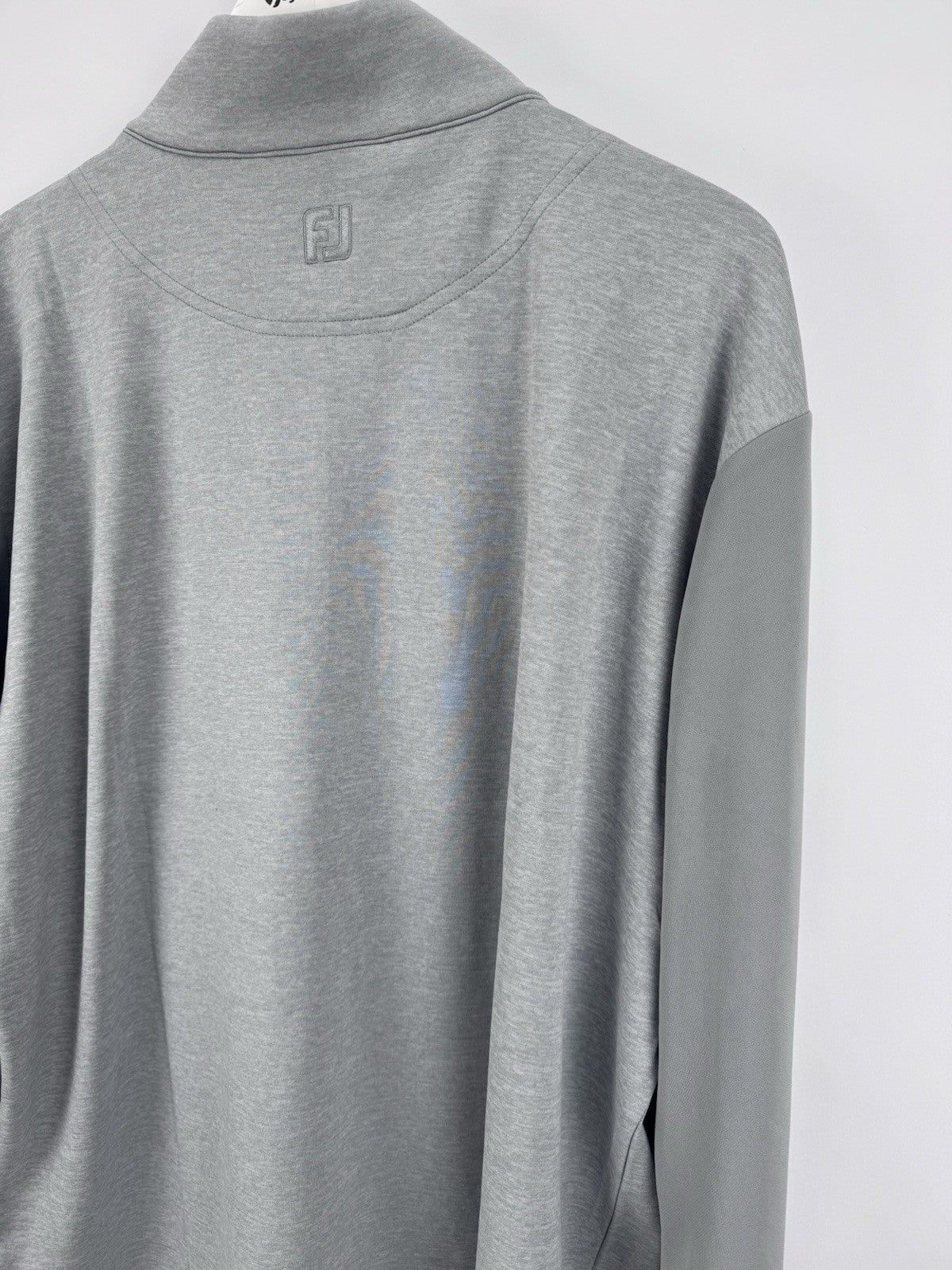FootJoy Tonal Heather Chill-Out Pullover Mens Size 3XL Grey Long Sleeve/317148