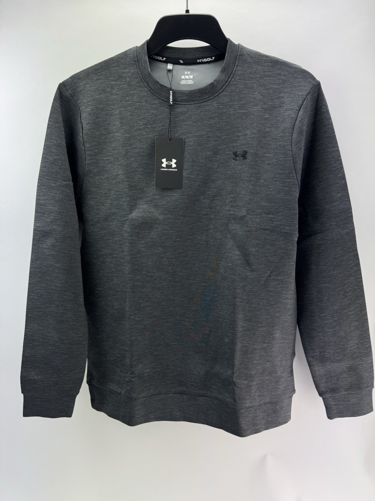Under Armour Golf Pullover Drive Crew Midlayer UK Medium /Loose Fit /New /276510