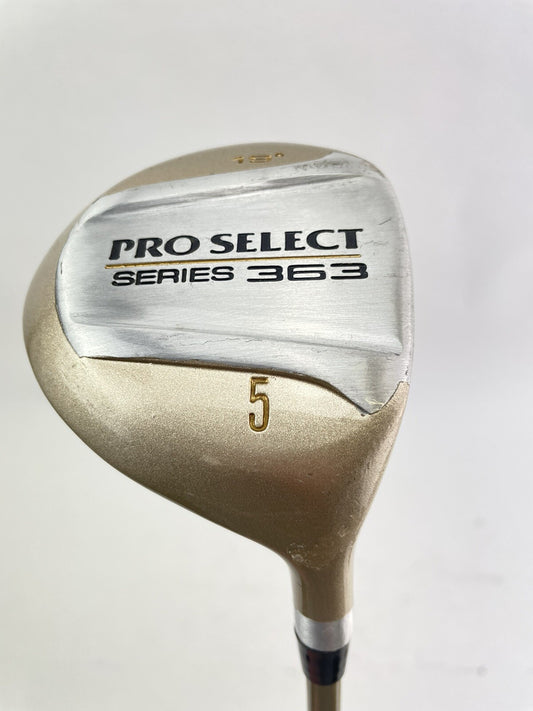 Ladies Golf 5 Wood 19* Pro Select Ladies Flex Graphite/Right /New Grip /209540