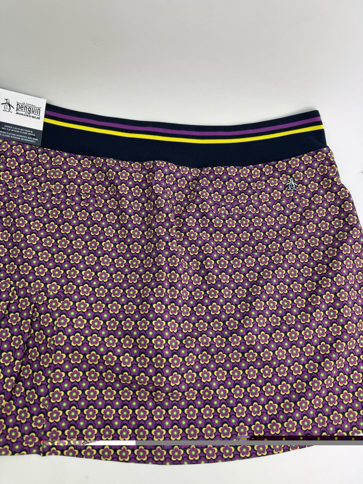 Original Penguin Women’s Floral Print Pull On Pleated Skort Size XL/ 311173