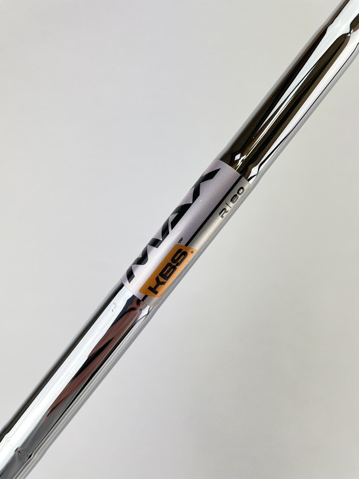 KBS Max Iron Shaft 80 Regular Flex Steel 35.5” /0.370 Parallel /220053