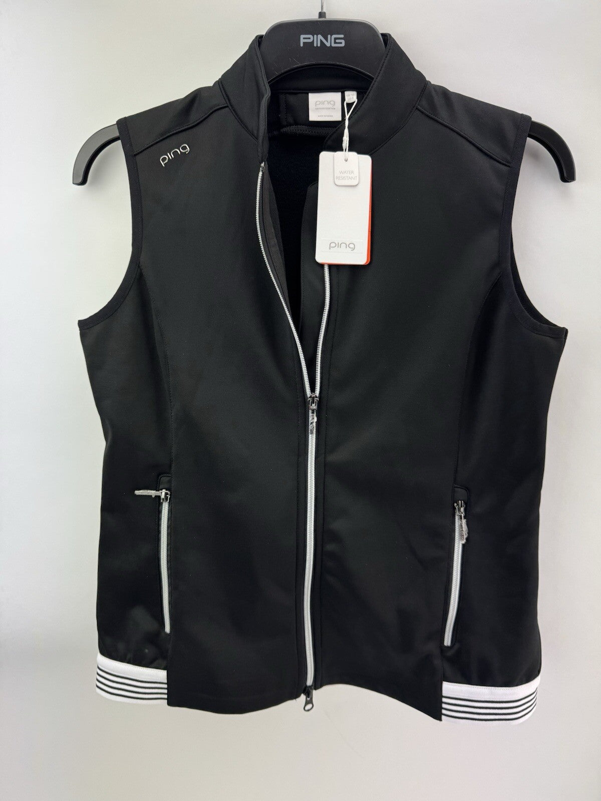 Ping Ladies Golf Gilet Dot Water Resistant UK  10 /Sensorwarm /New /223790
