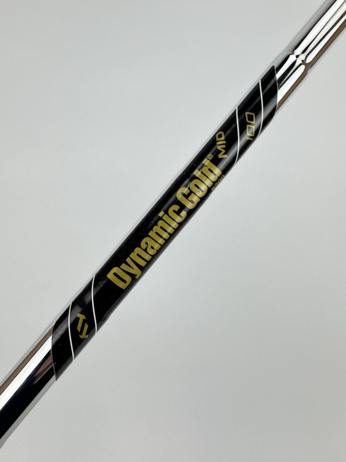 Dynamic Gold Mid 100 Iron Shaft R300 Regular Flex Steel 36” /0.355 /320071